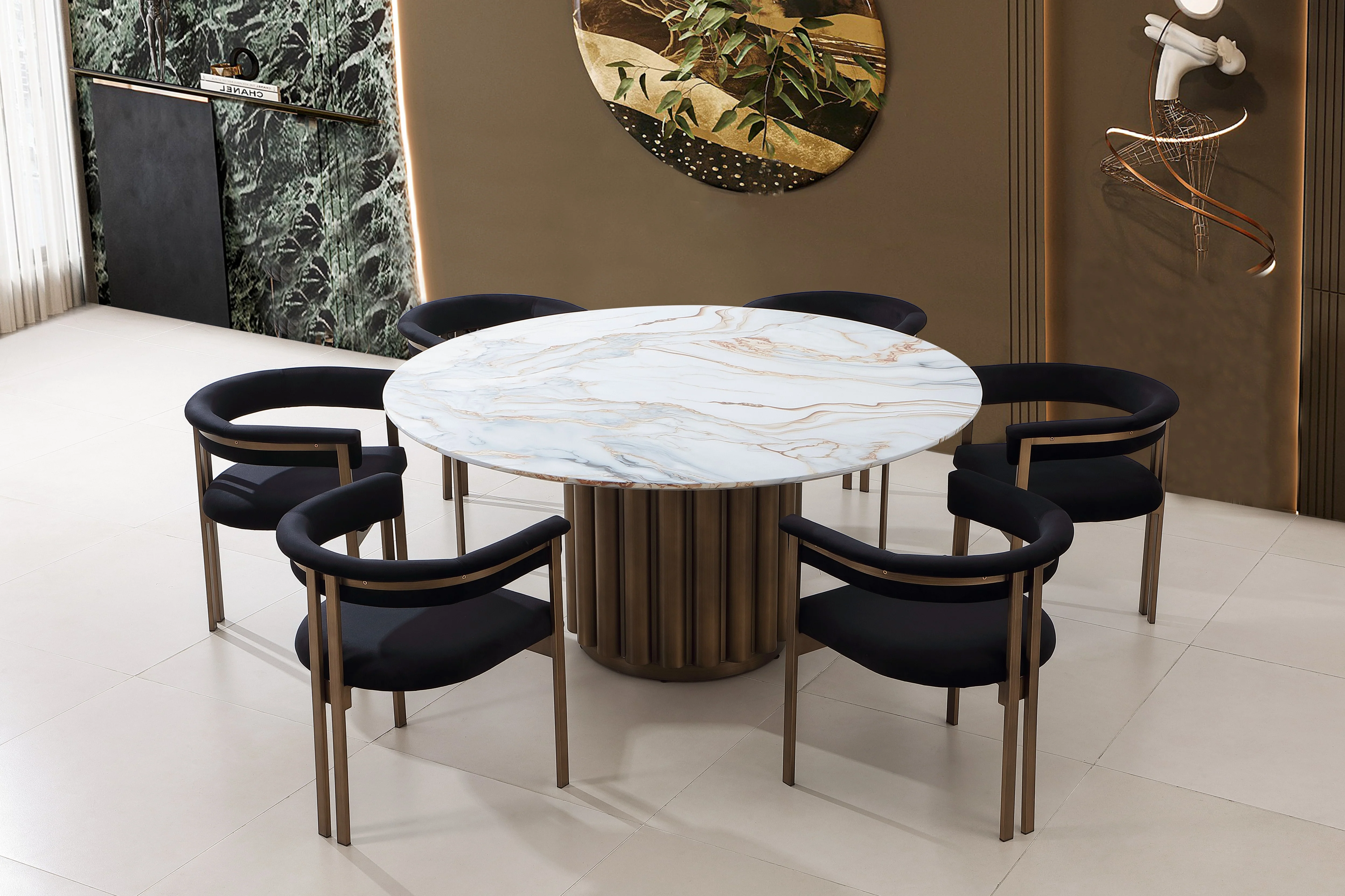 Allure Round Dining Table - 1.6m - Image 15