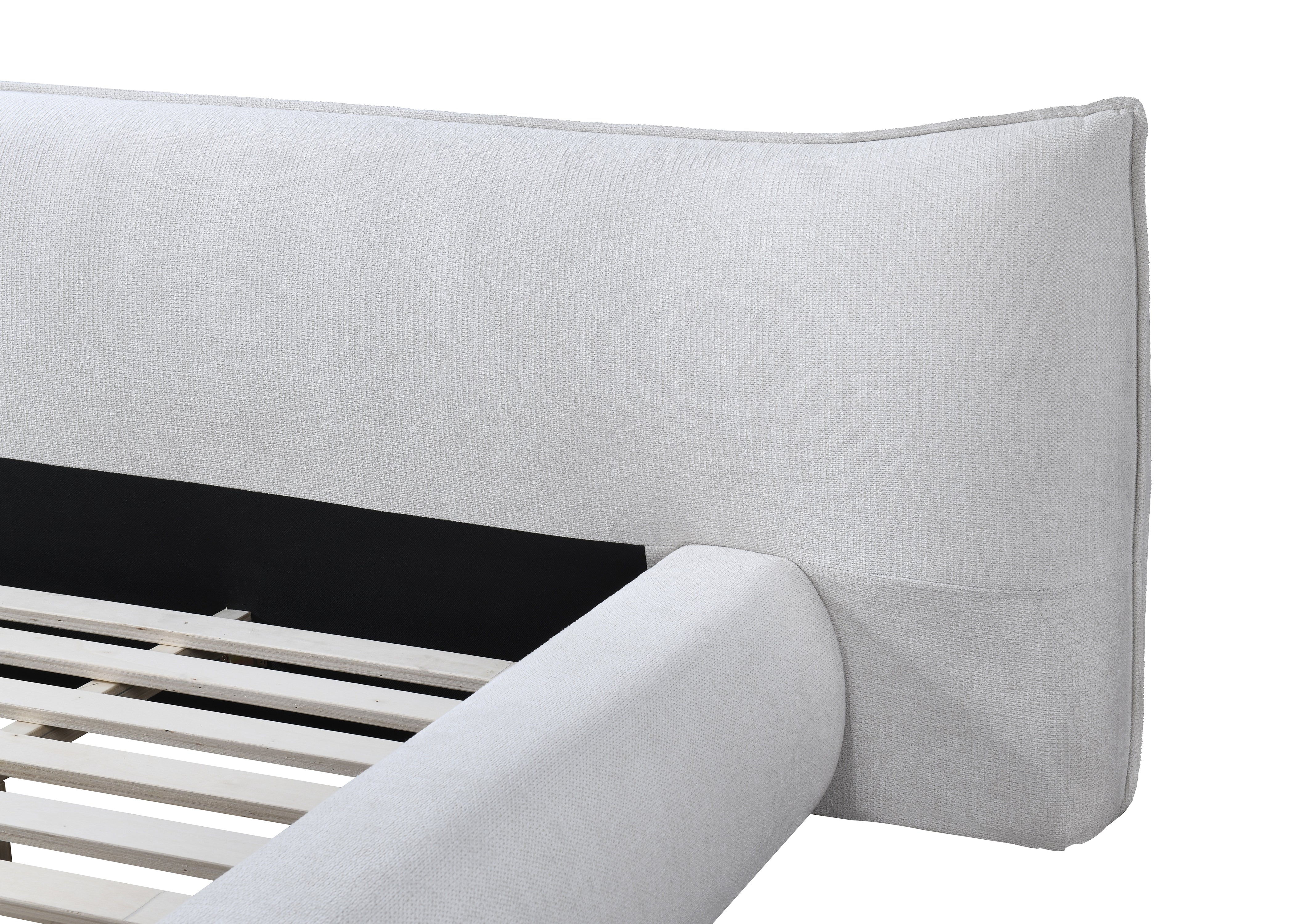 Barossa Queen Bed Beige - Image 3