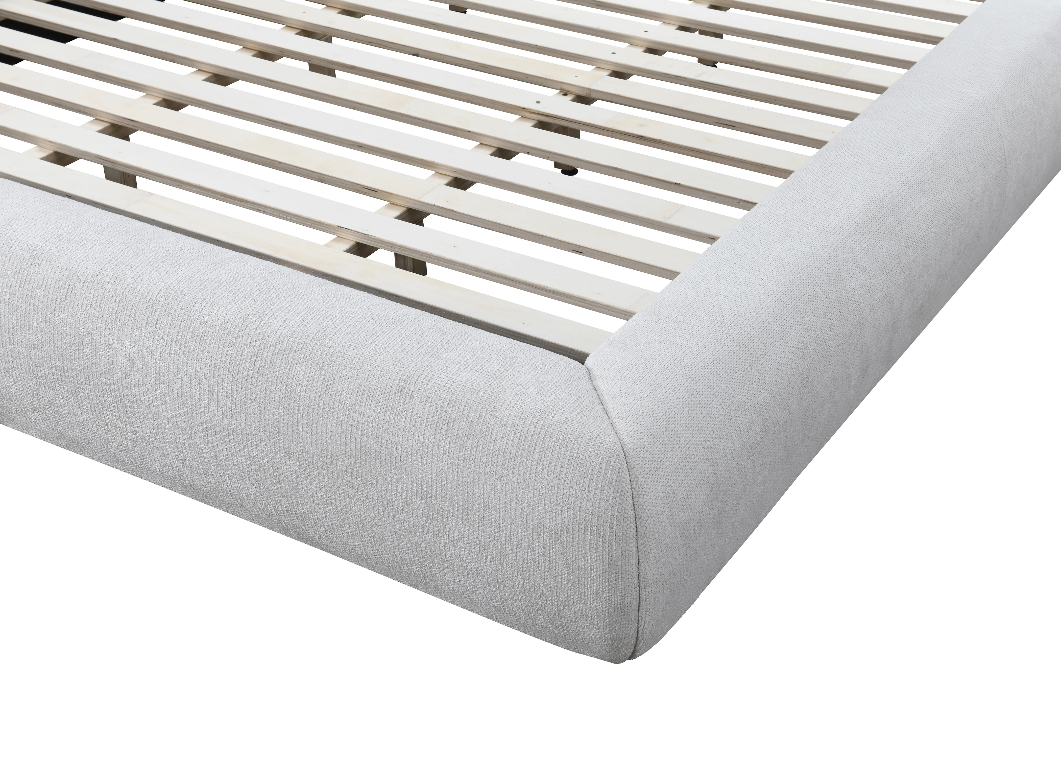 Barossa Queen Bed Beige - Image 5