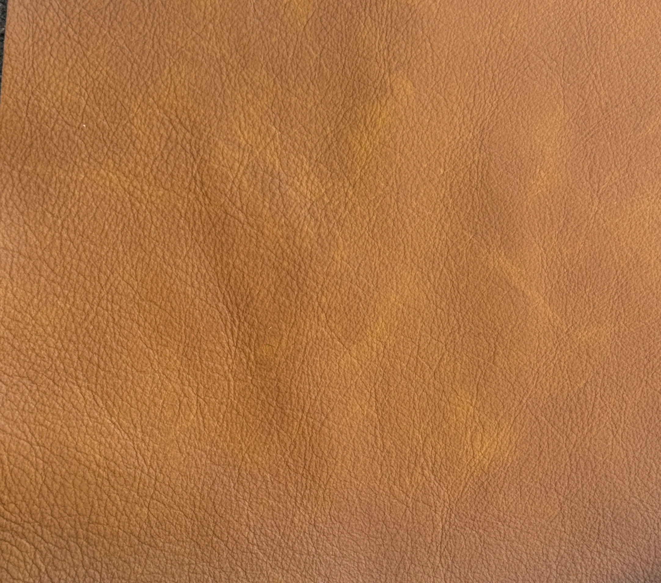 Bernhardt Sofa Tan Leather - Image 6