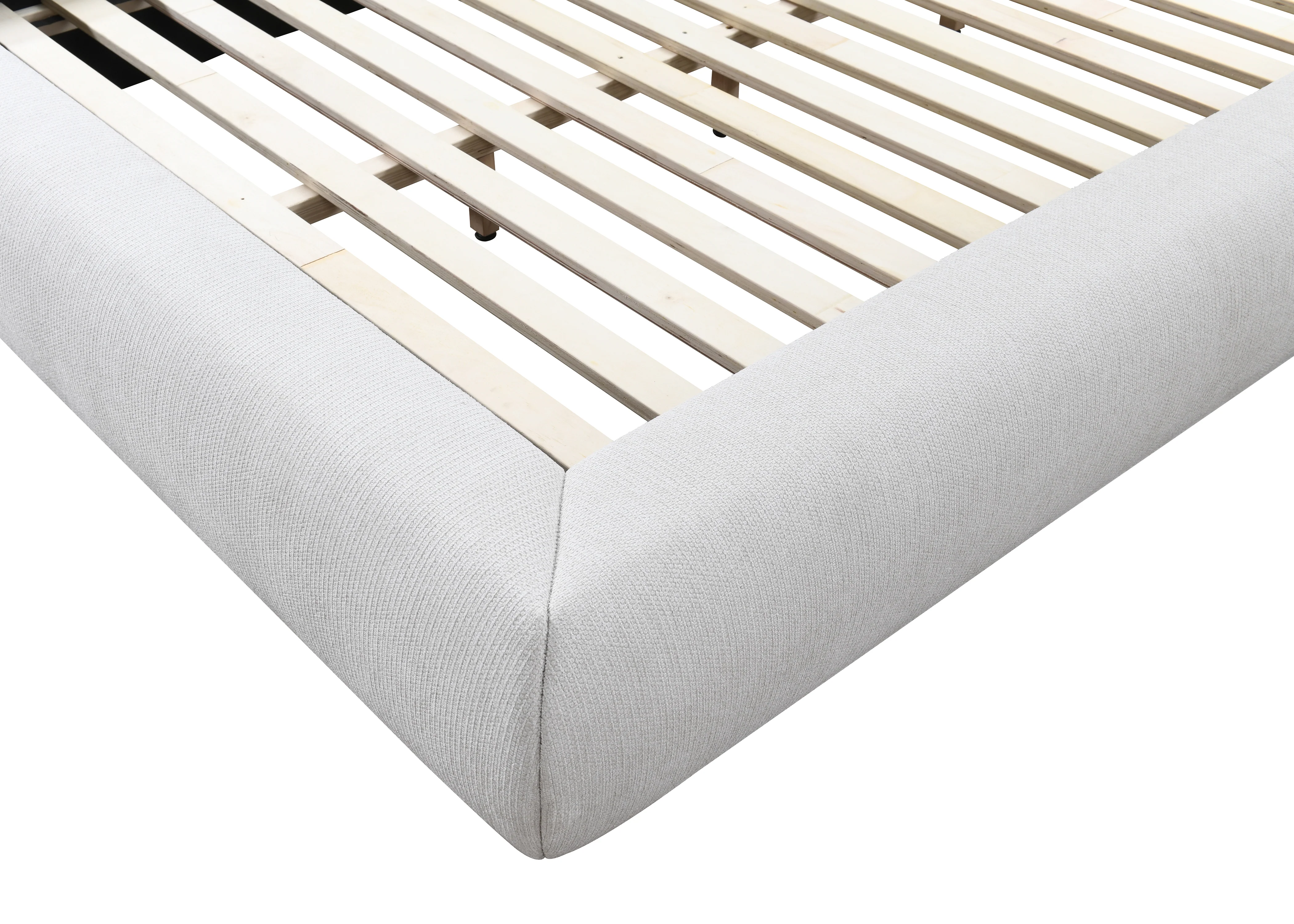 Biarritz Queen Bed Beige - Image 6