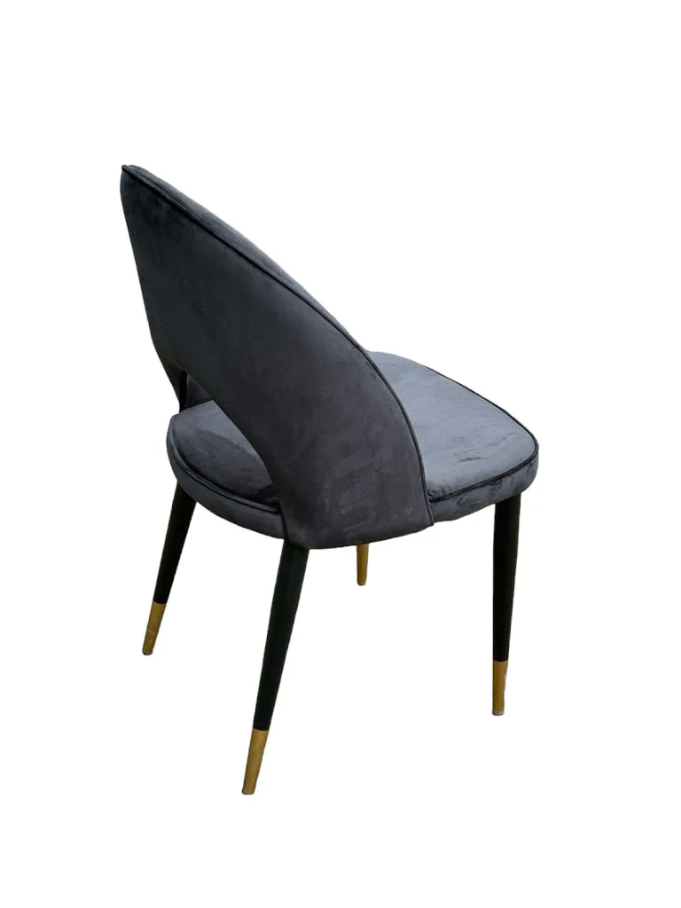 Bourdain Dining Chair Black Velvet - Image 11