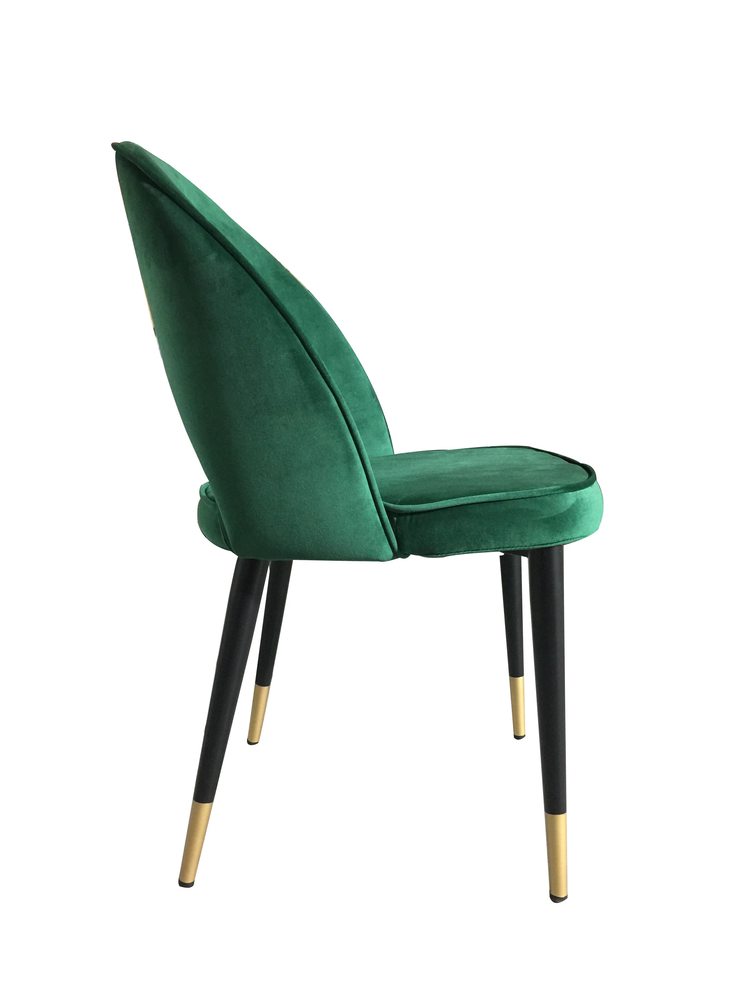Bourdain Dining Chair Green Velvet - Image 3