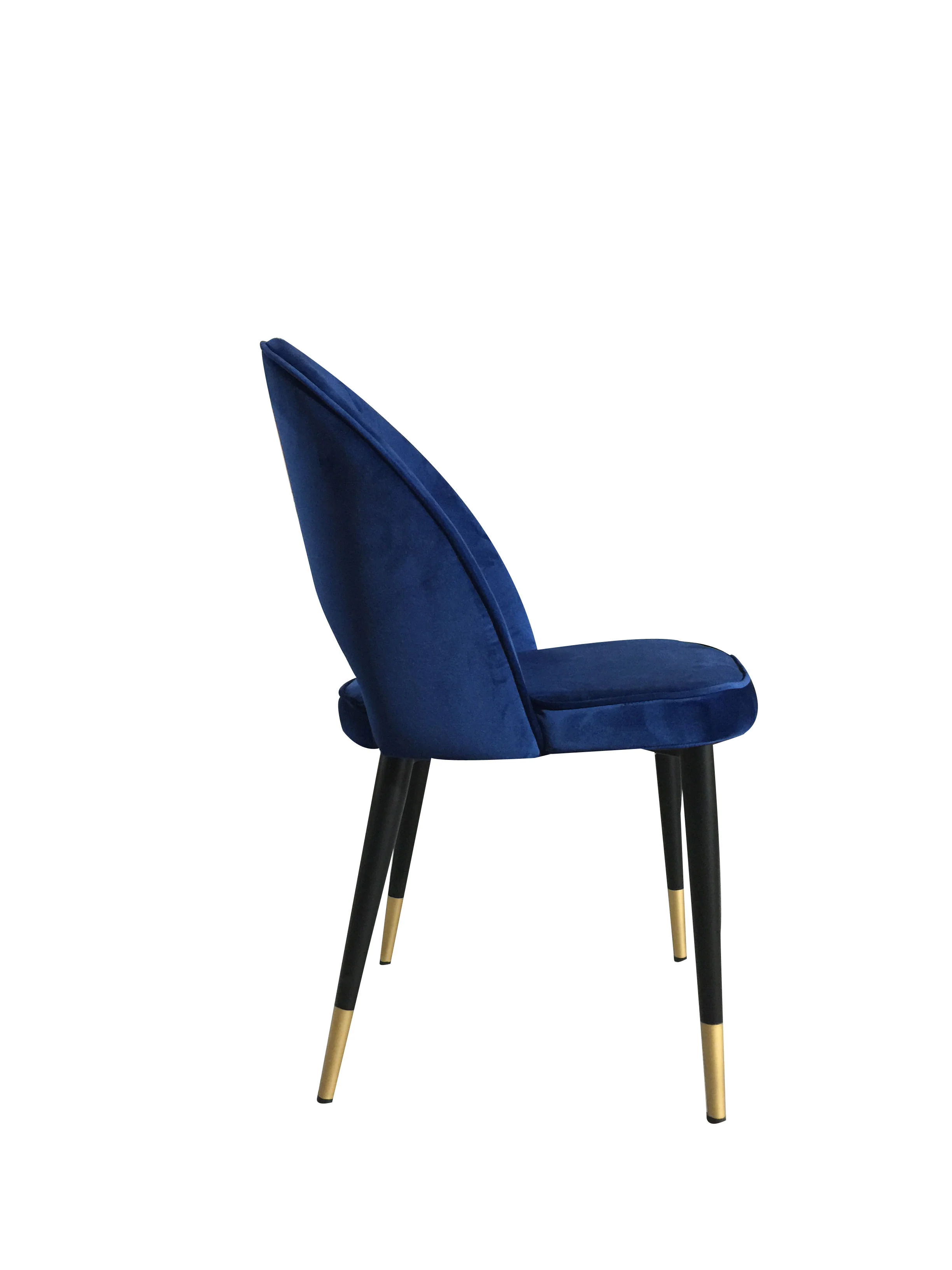 Bourdain Dining Chair Navy Velvet - Image 4