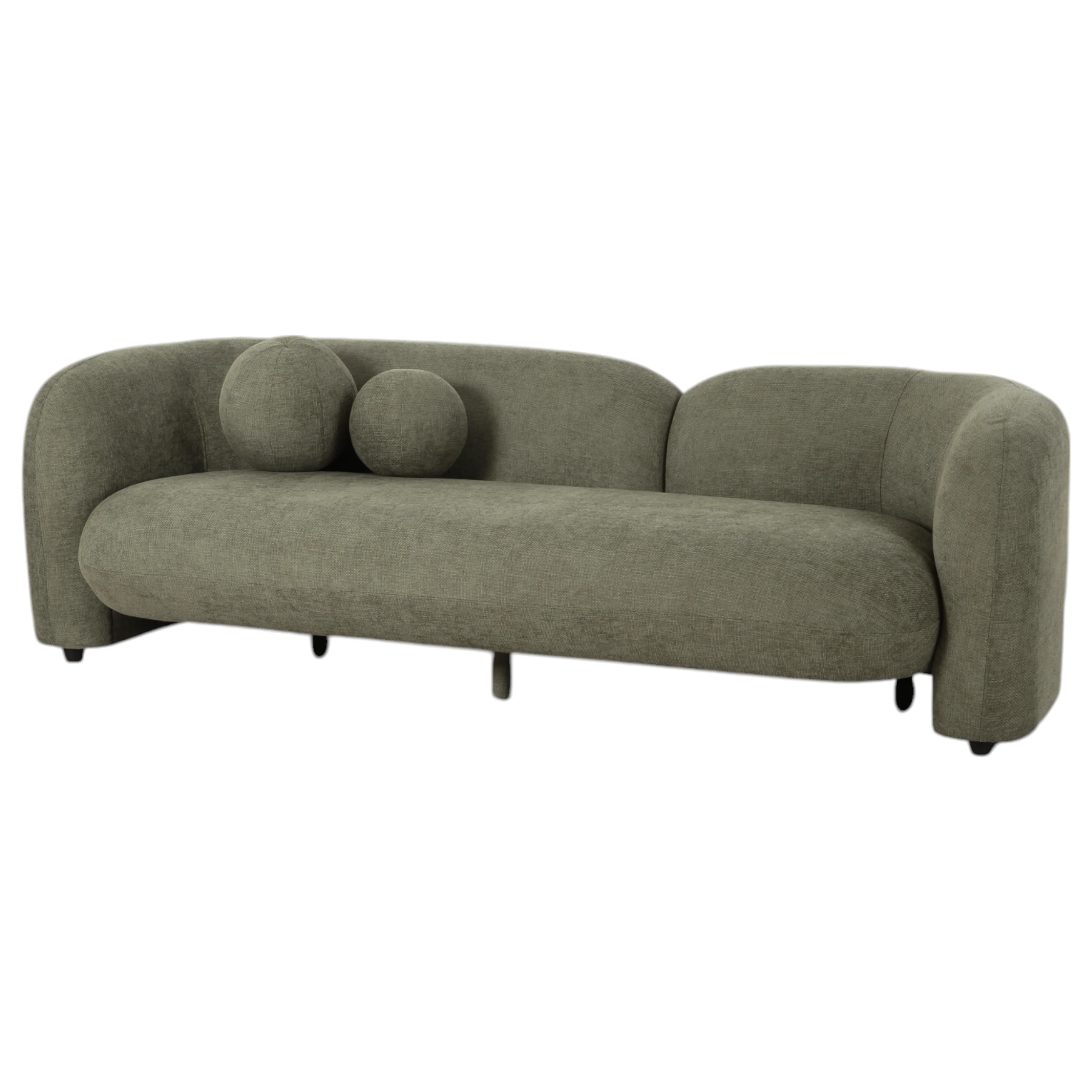 Brunello 3 Seater Moss Green - Image 3
