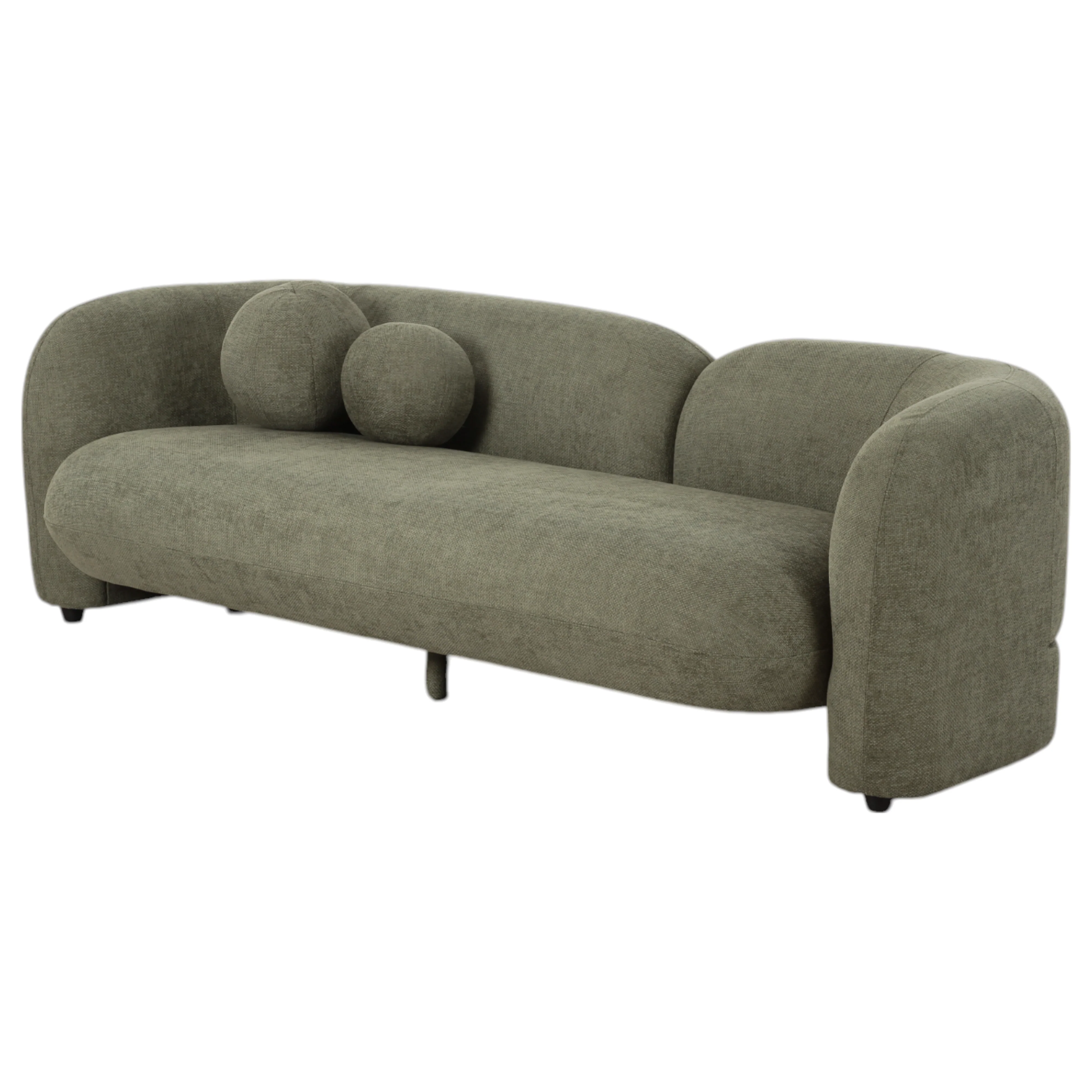 Brunello 3 Seater Moss Green - Image 6