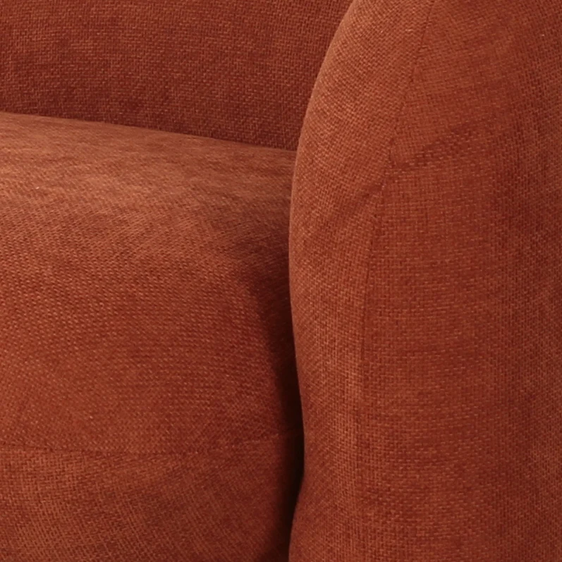 Brunello 3 Seater Rust - Image 7