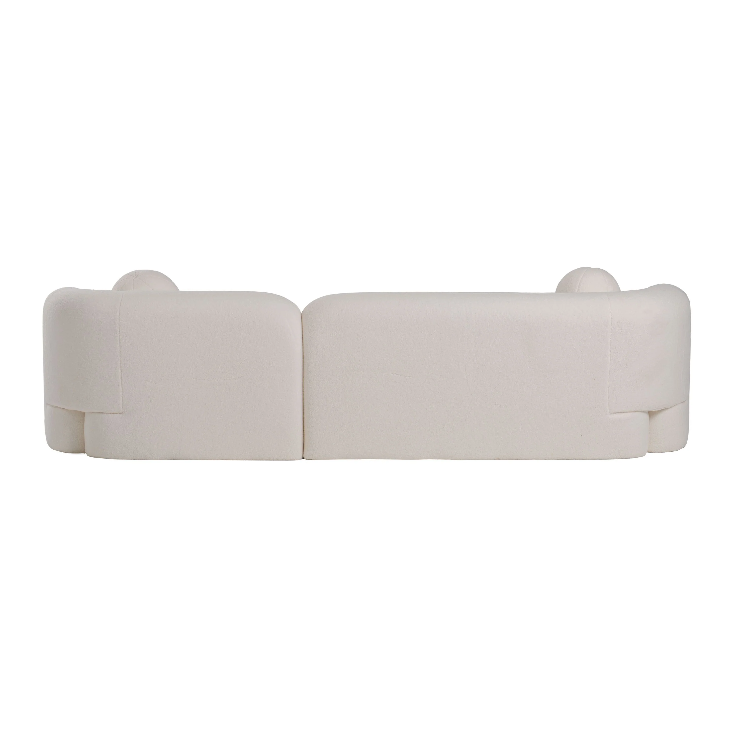 Brunello 3 Seater White - Image 4