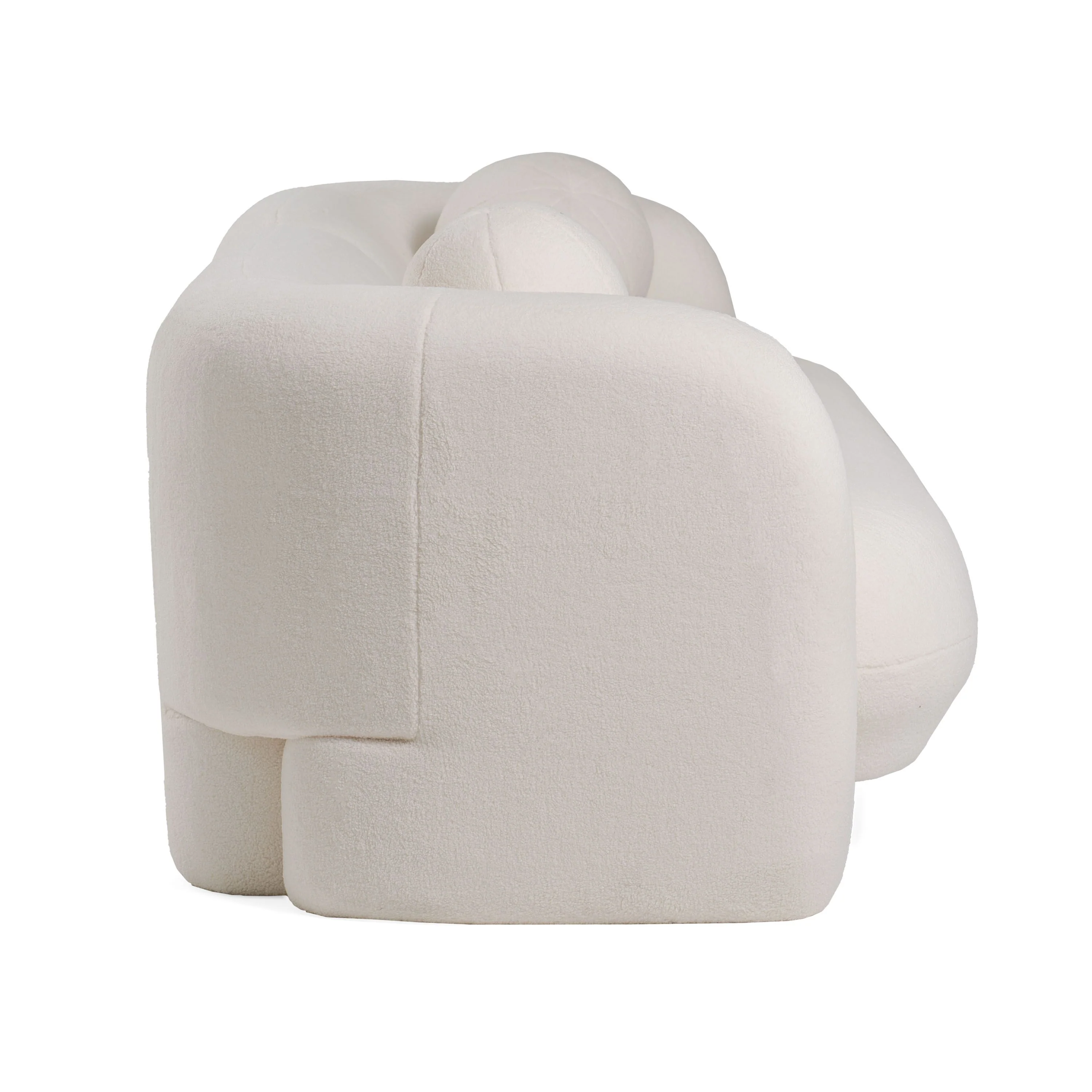 Brunello 3 Seater White - Image 5