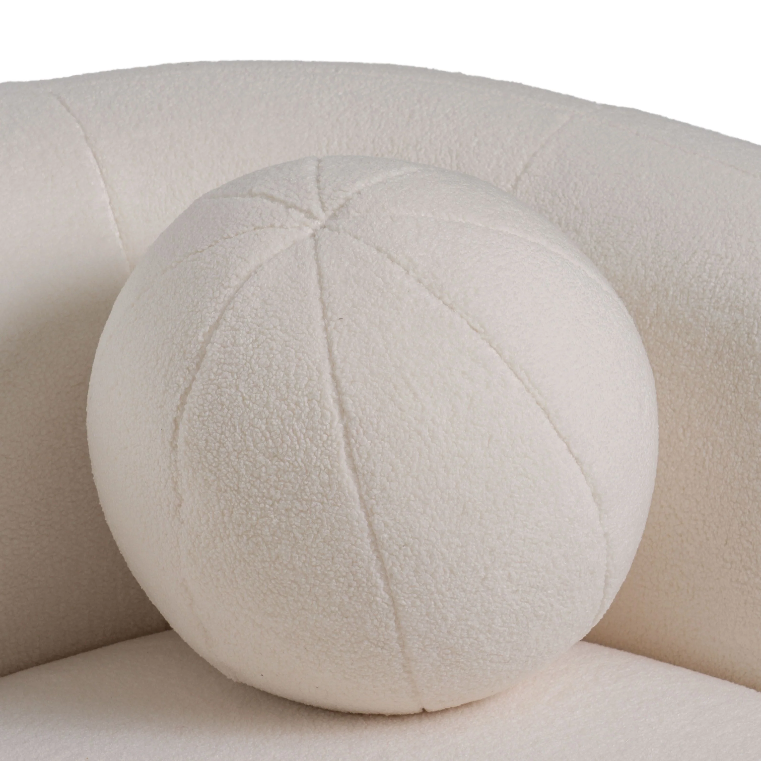 Brunello 3 Seater White - Image 6