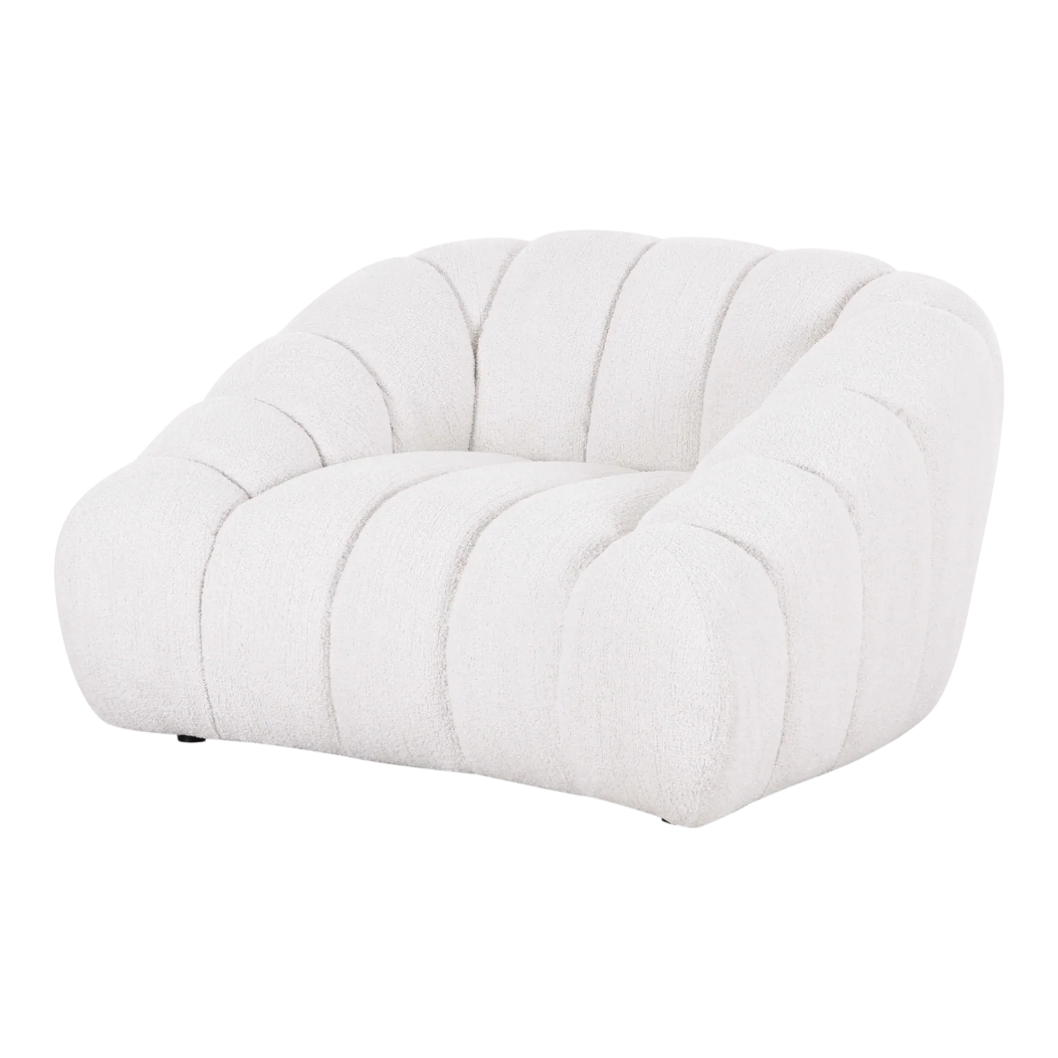 Bubble 1 Seater Textured Beige - Image 3