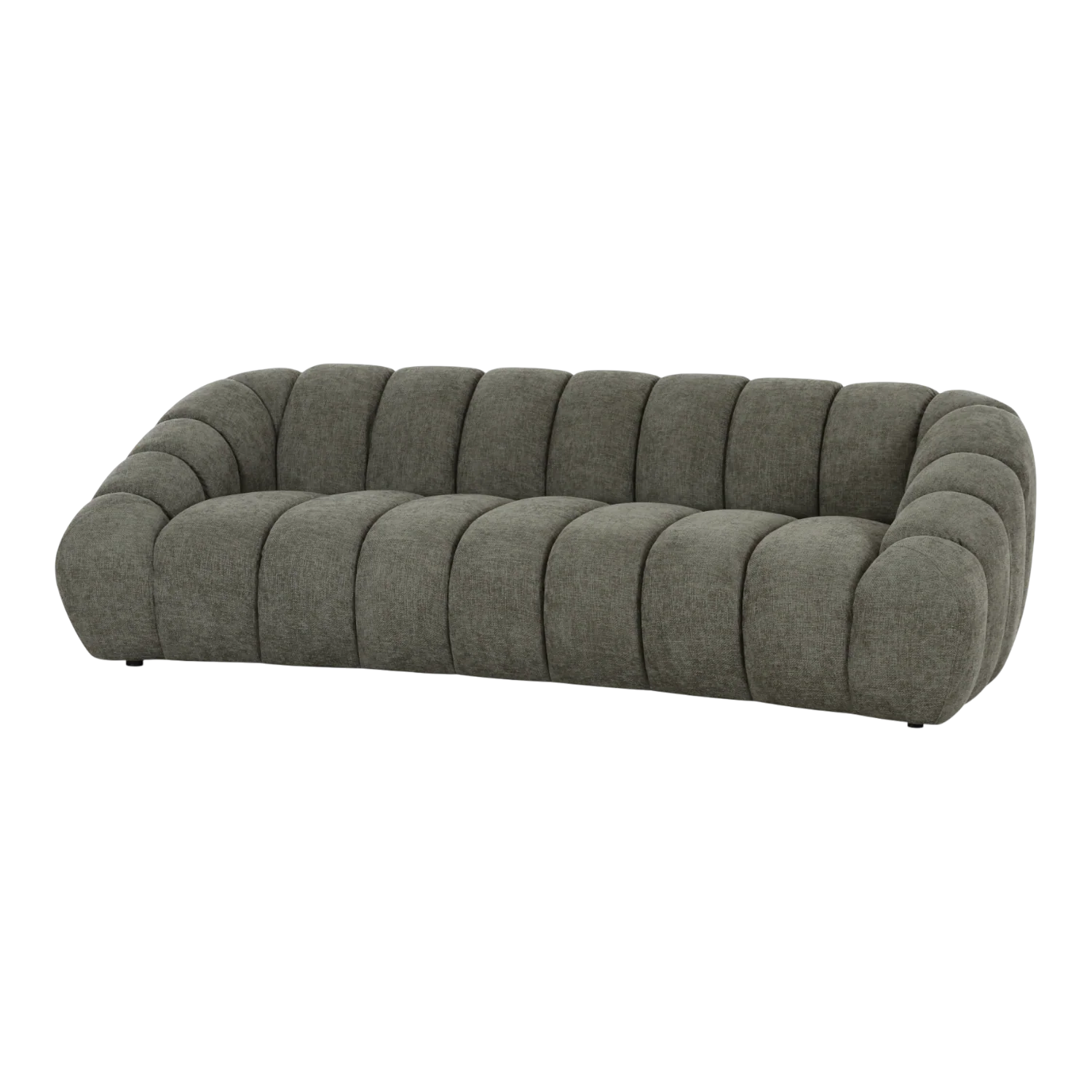 Bubble 3 Seater Sofa Hunter Green - Image 3