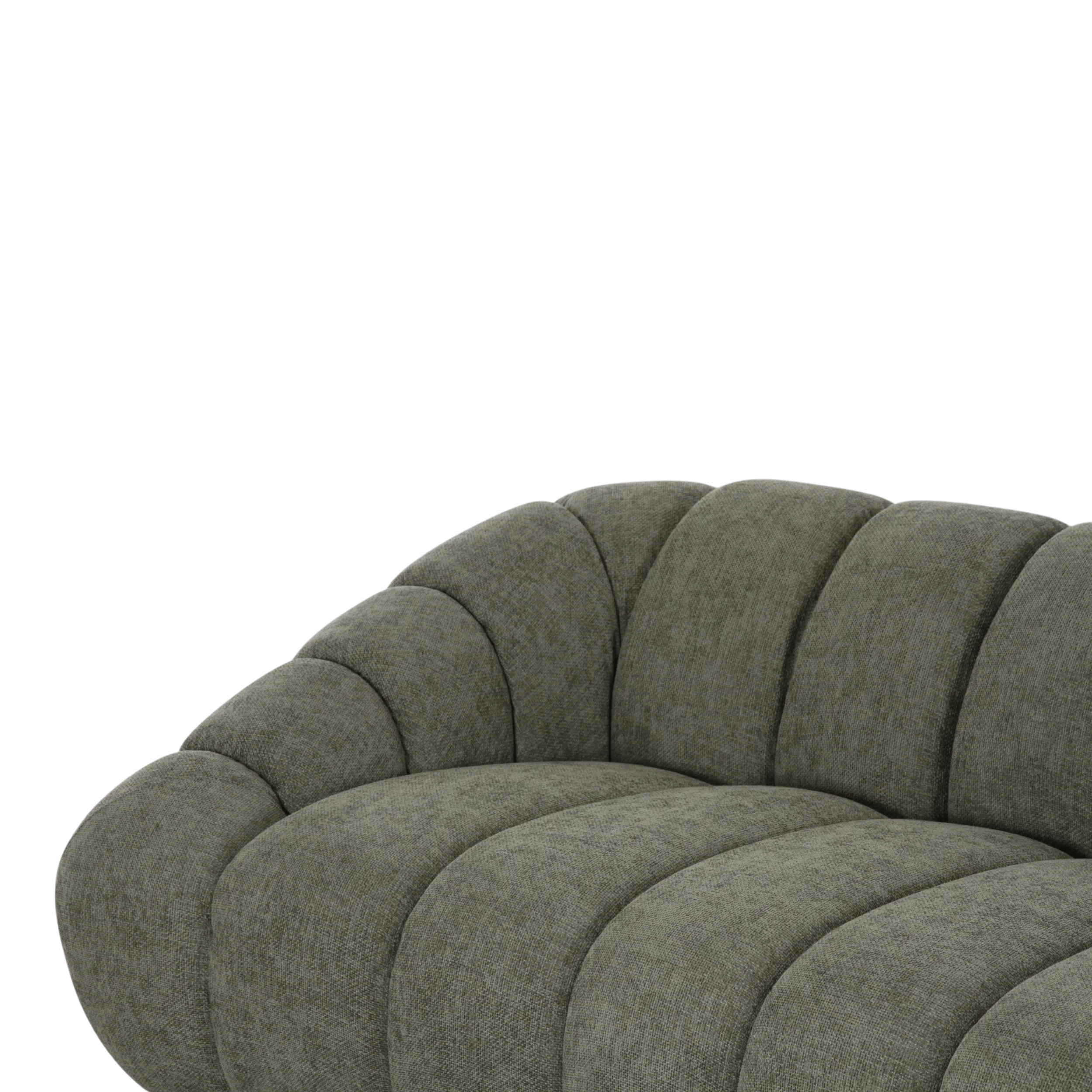 Bubble 3 Seater Sofa Hunter Green - Image 6