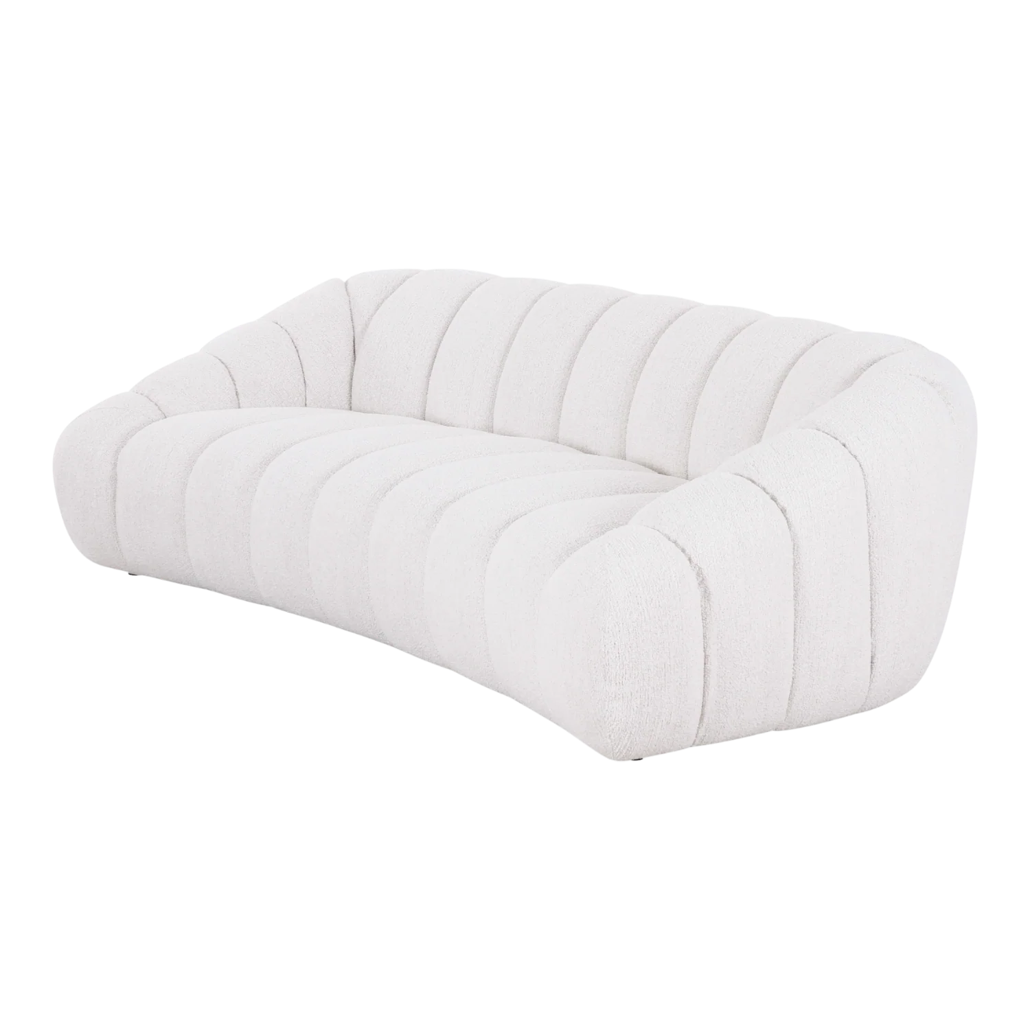 Bubble 3 Seater Sofa Textured Beige - Image 3