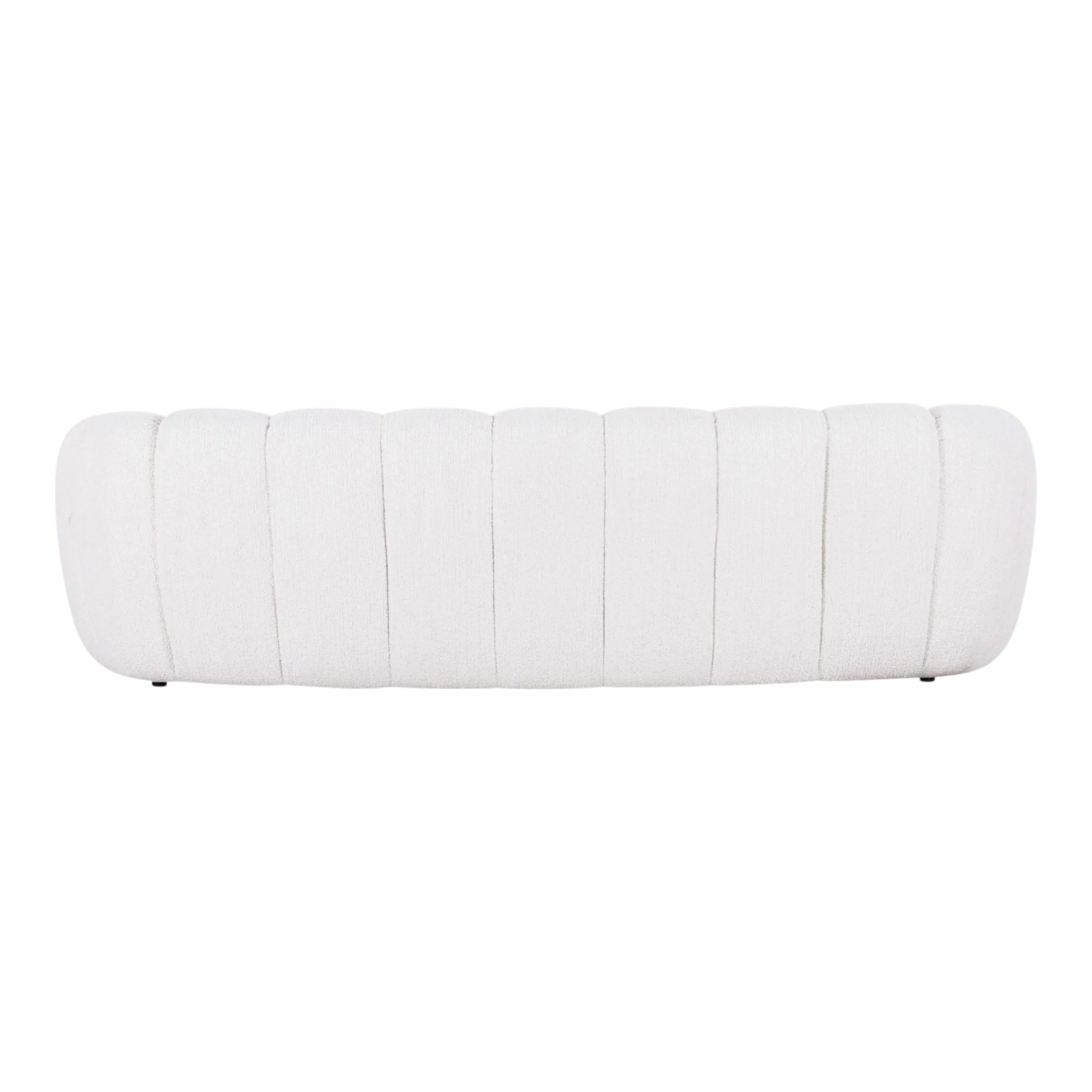 Bubble 3 Seater Sofa Textured Beige - Image 5