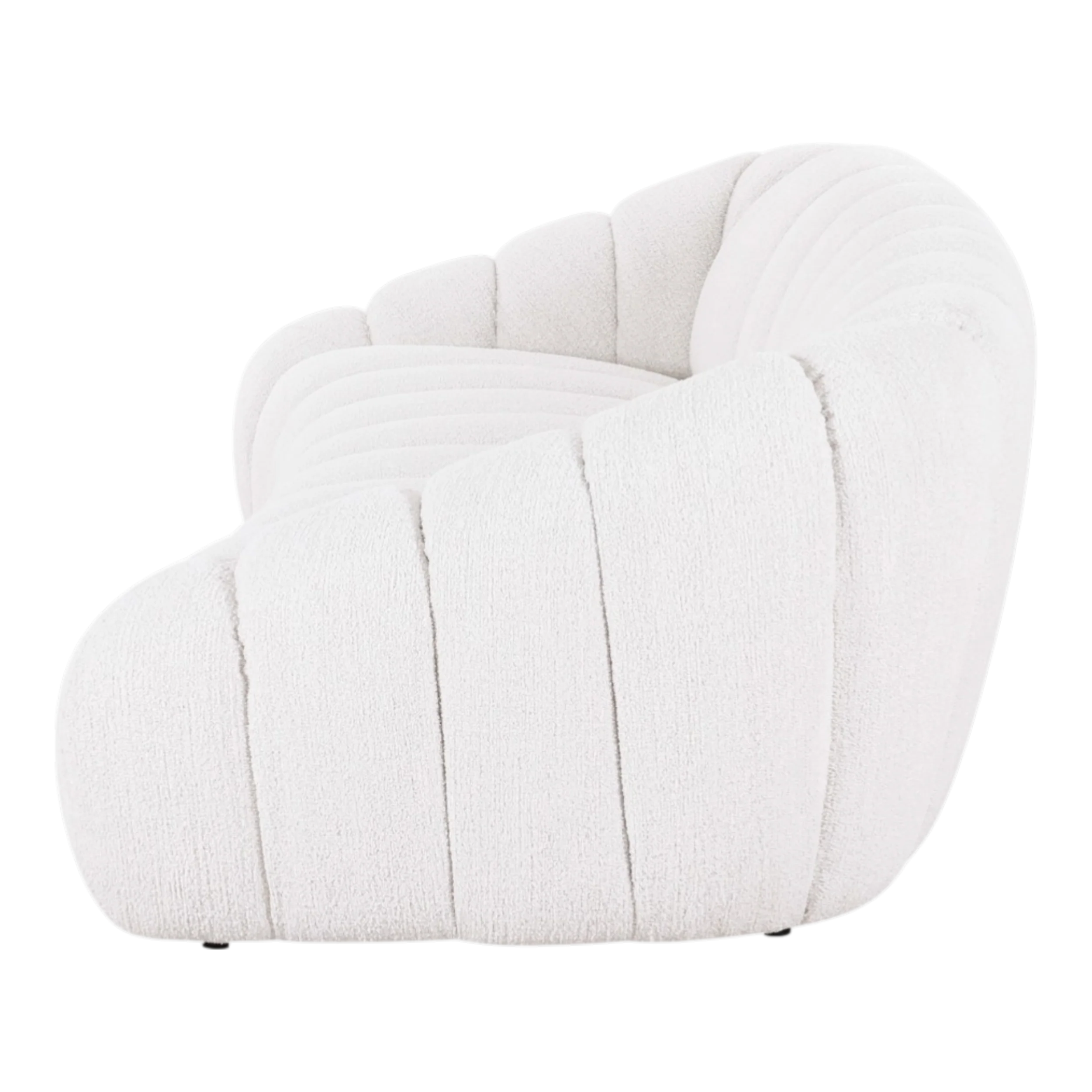 Bubble 3 Seater Sofa Textured Beige - Image 7