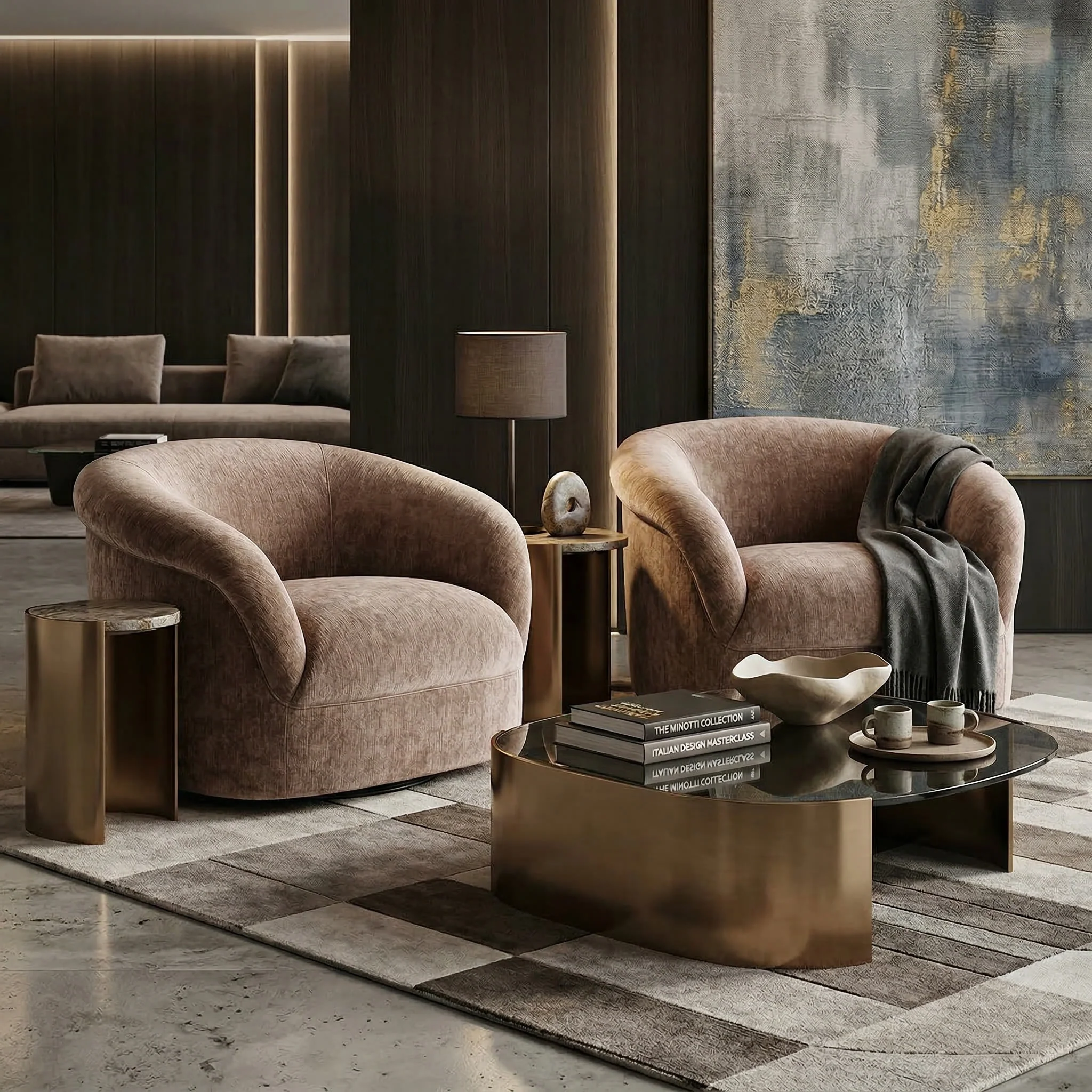 Chiara Curved Sofa - Image 3