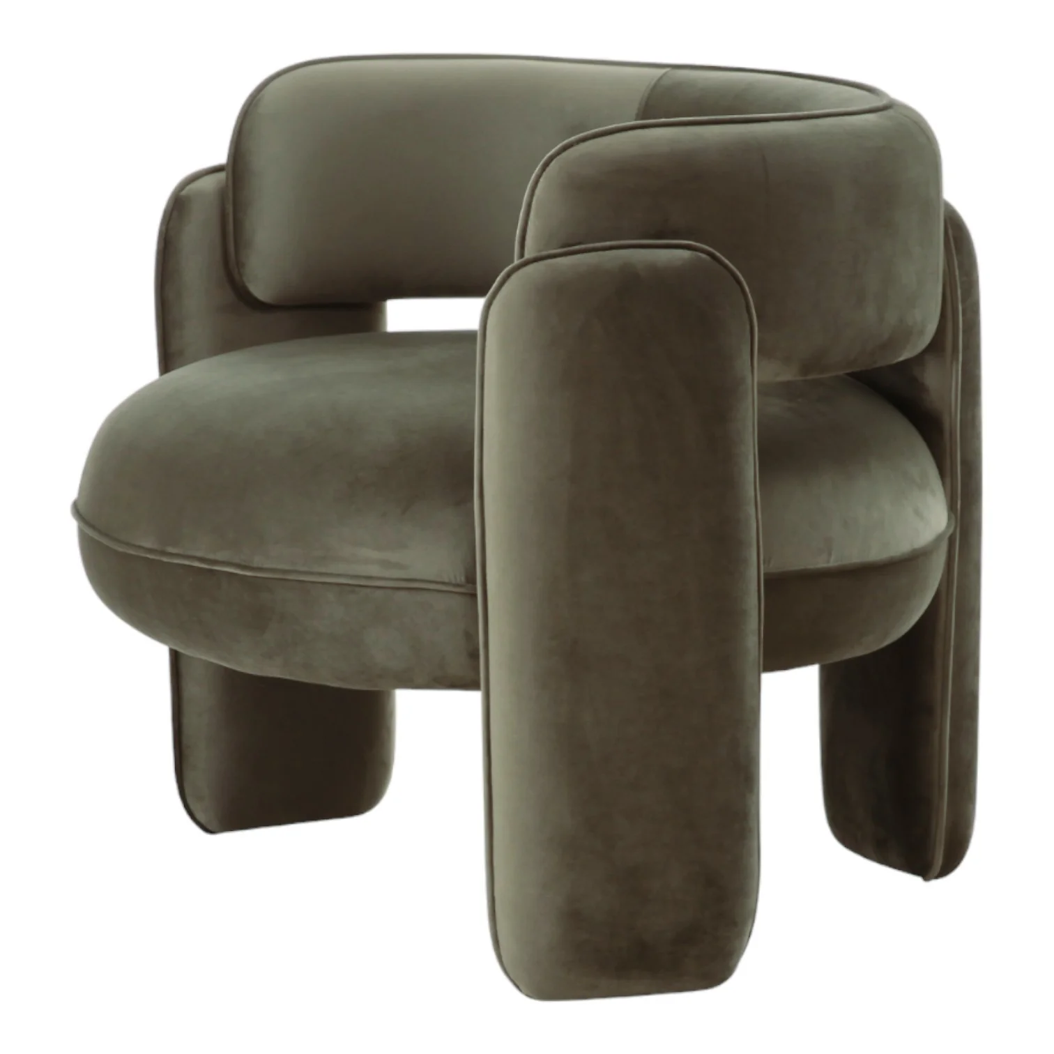 Chilli Chair Olive Green - Image 4