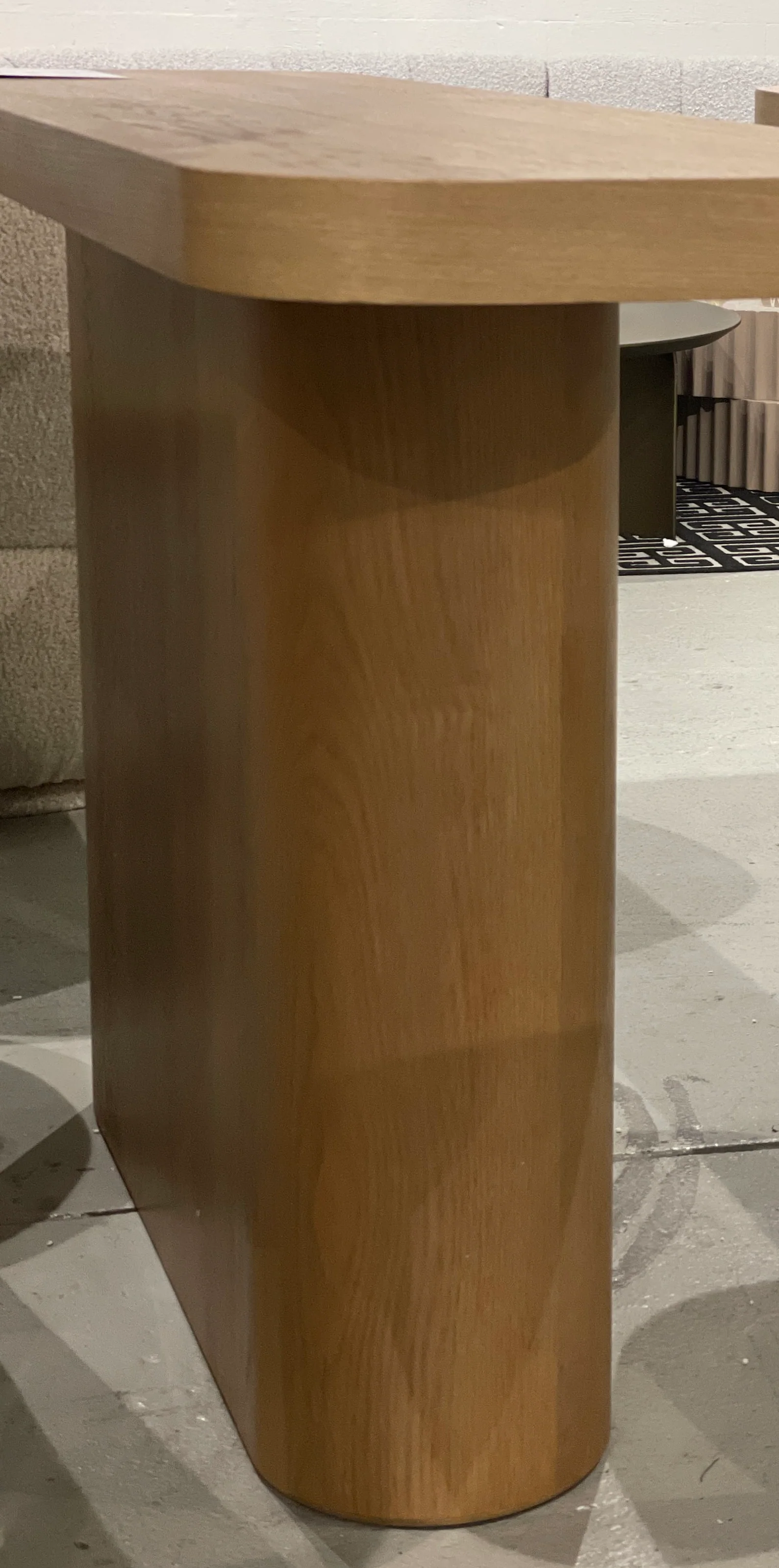 Colon Console Table Light Oak - Image 10