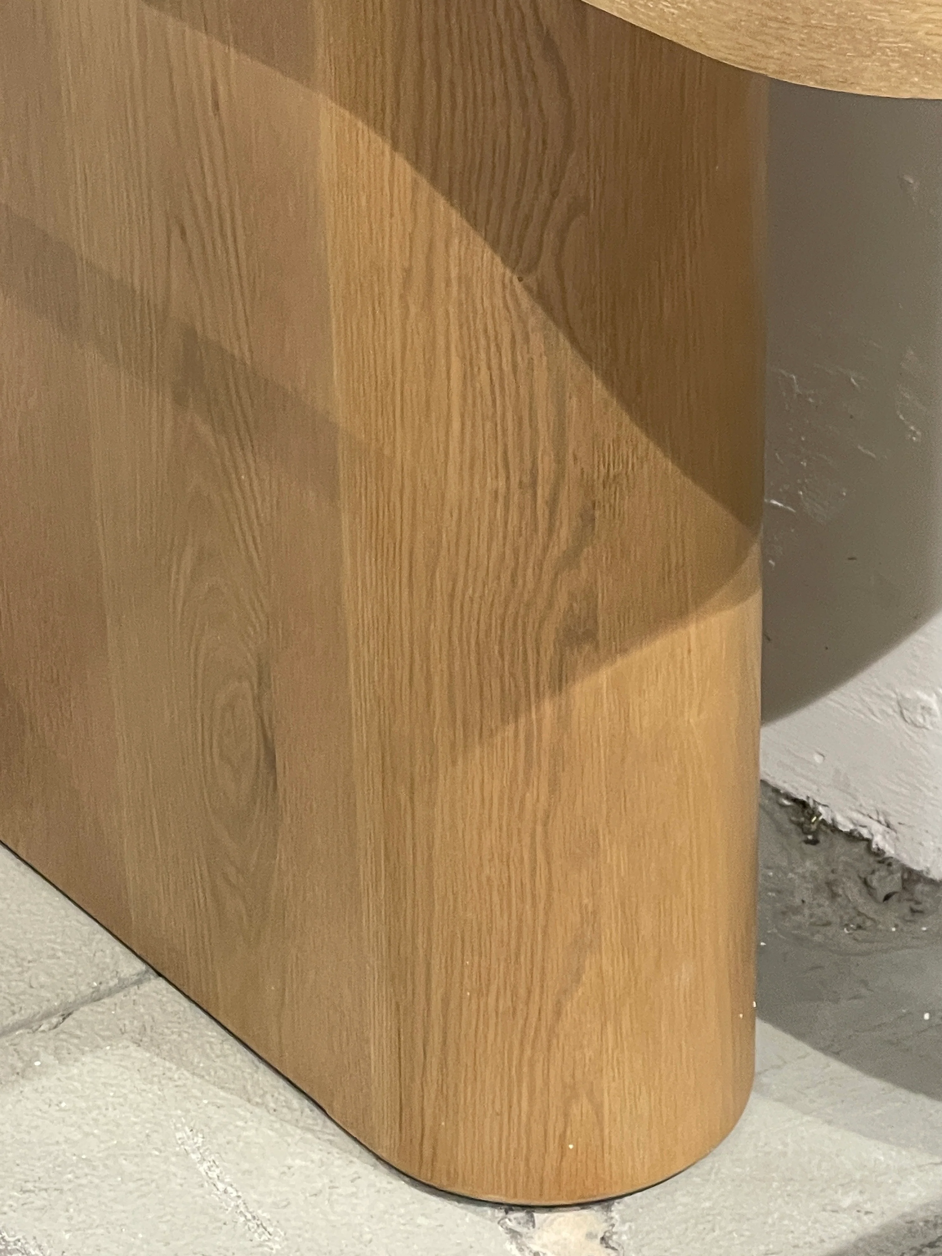 Colon Console Table Light Oak - Image 4