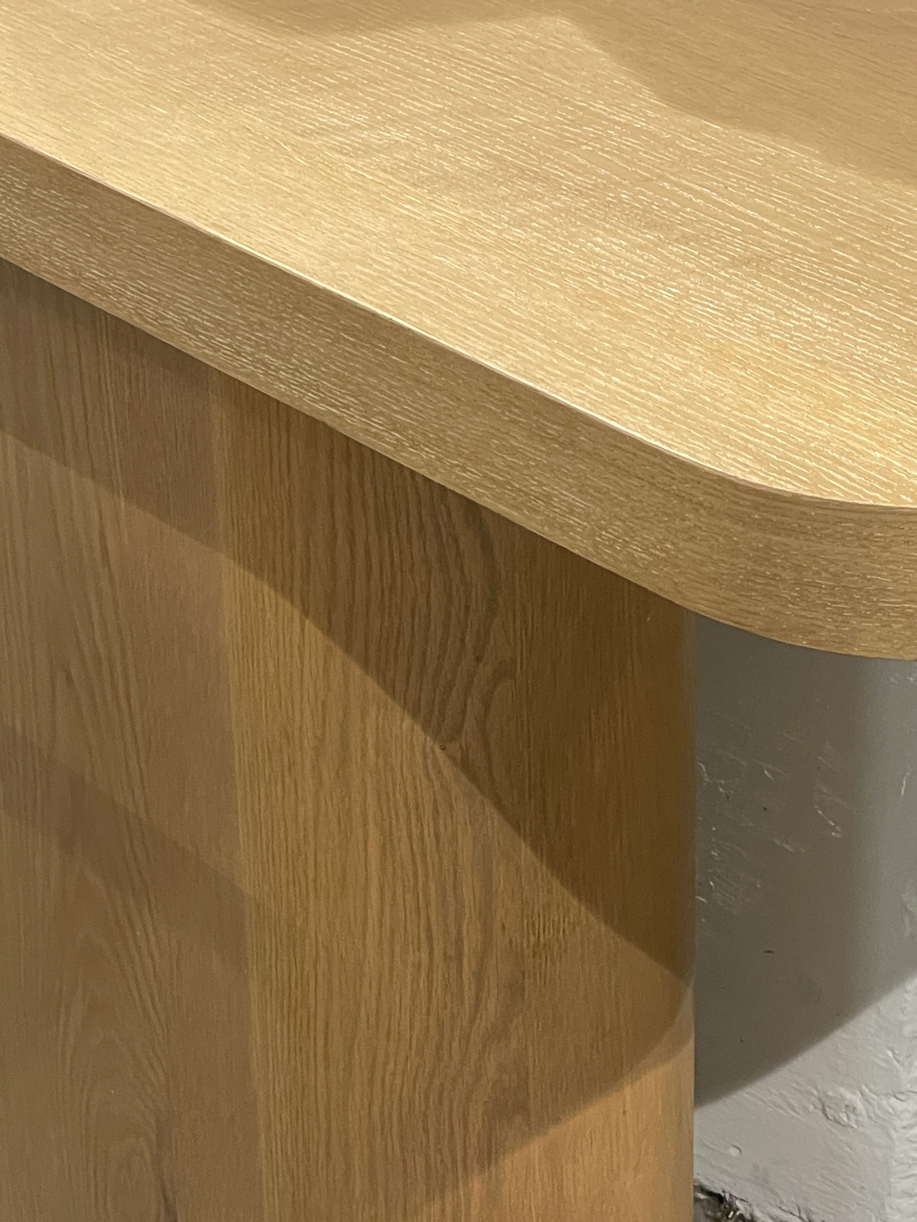 Colon Console Table Light Oak - Image 5