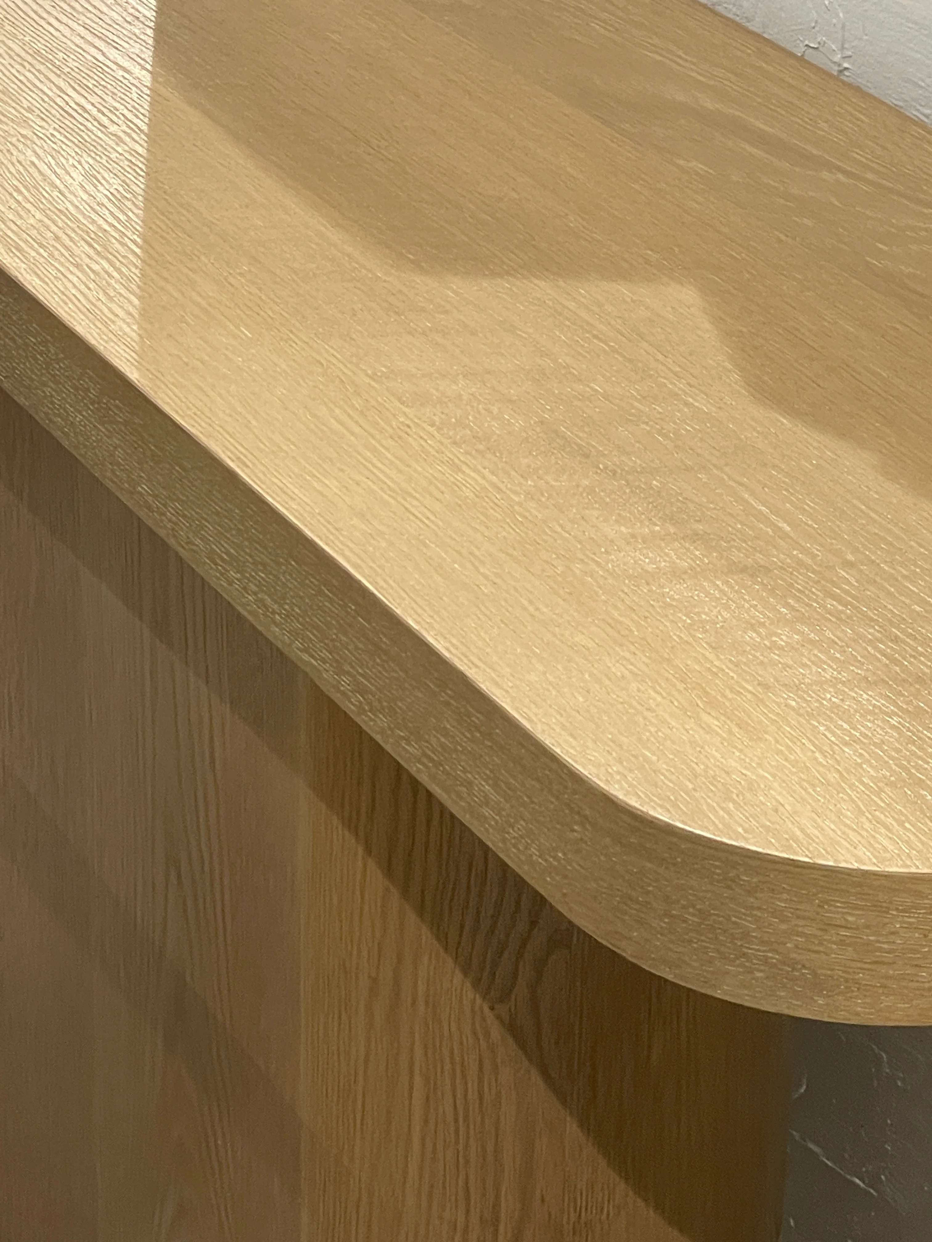 Colon Console Table Light Oak - Image 6