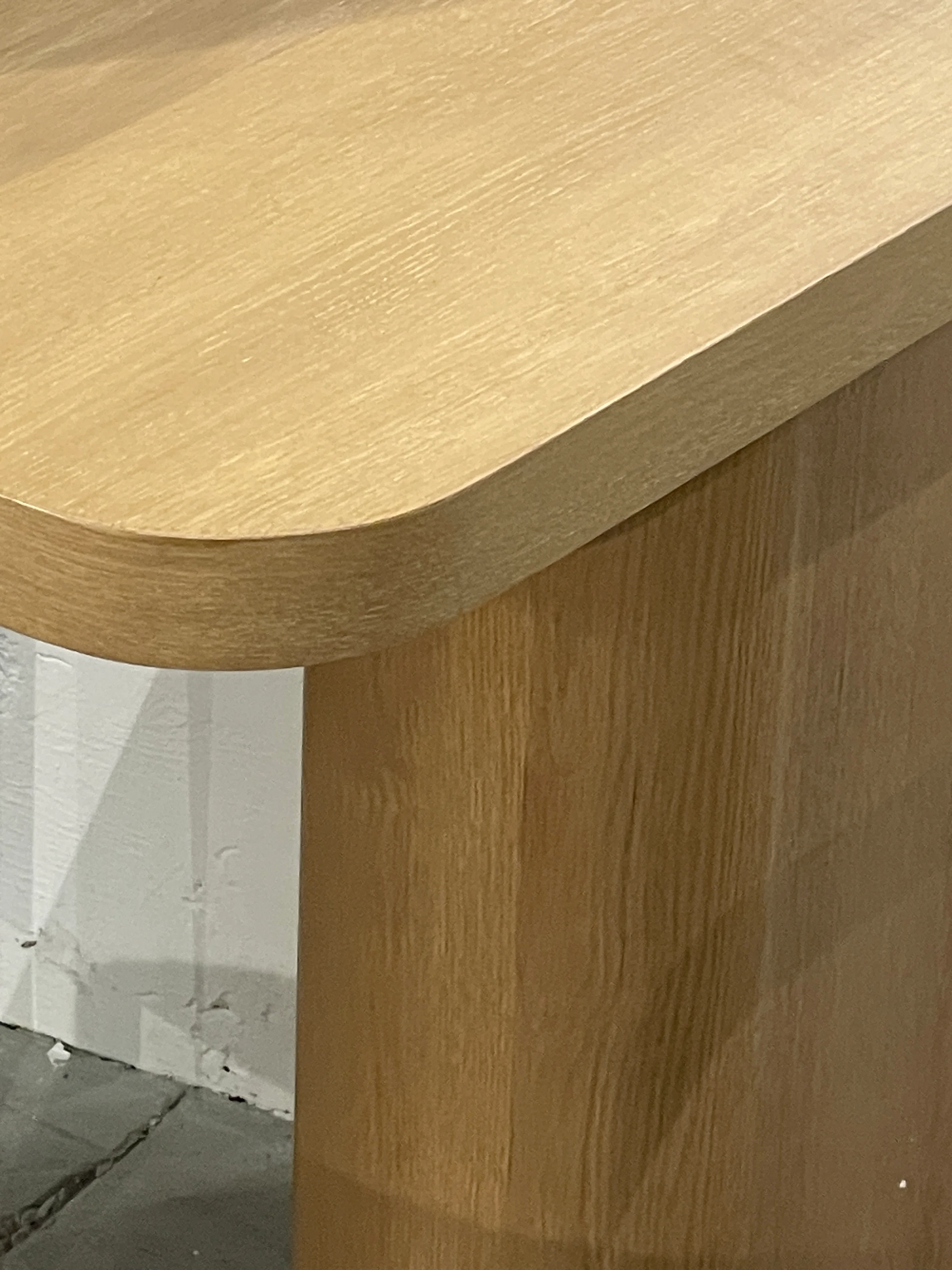 Colon Console Table Light Oak - Image 9