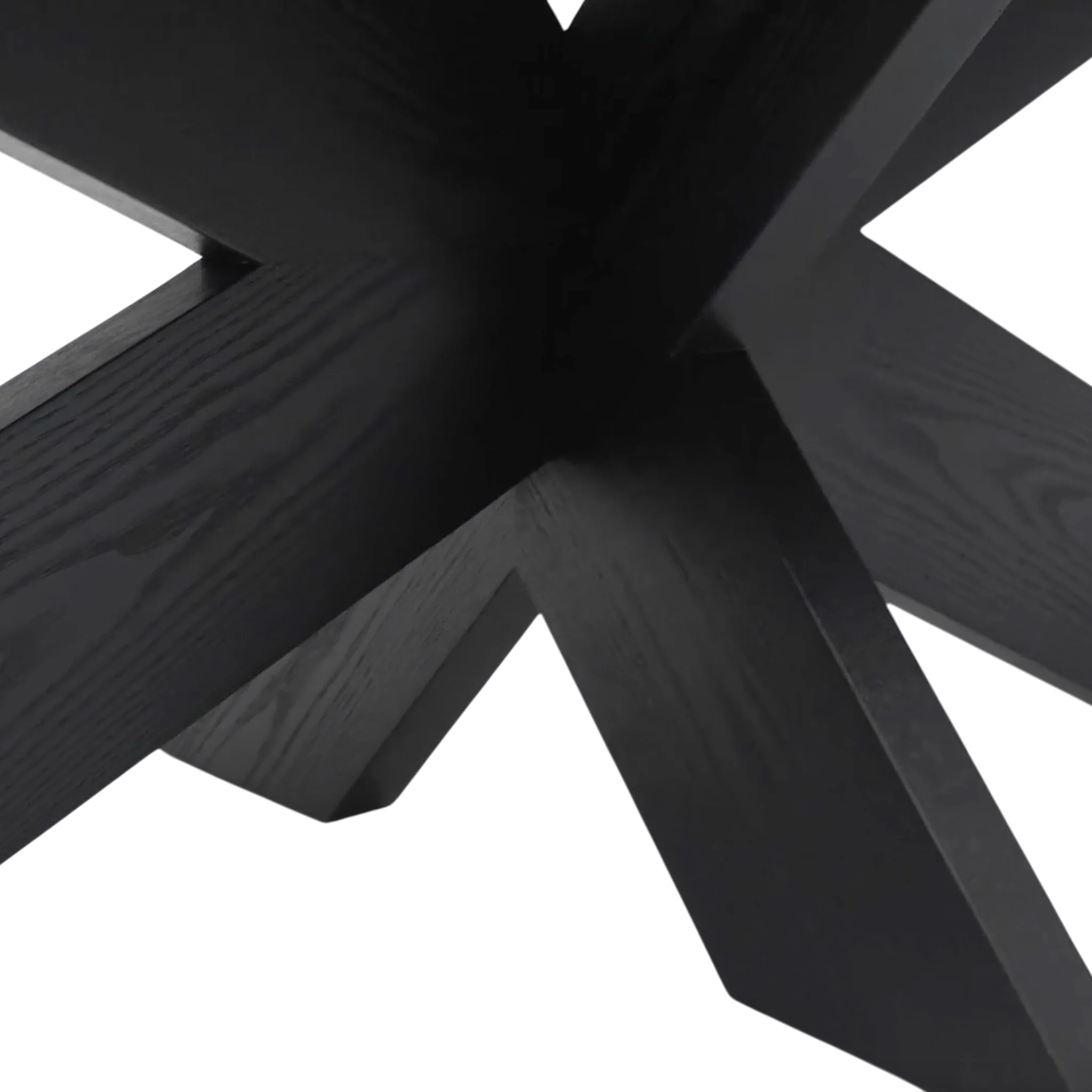 Cubano Rectangle Dining Table Black - 2.4m - Image 6