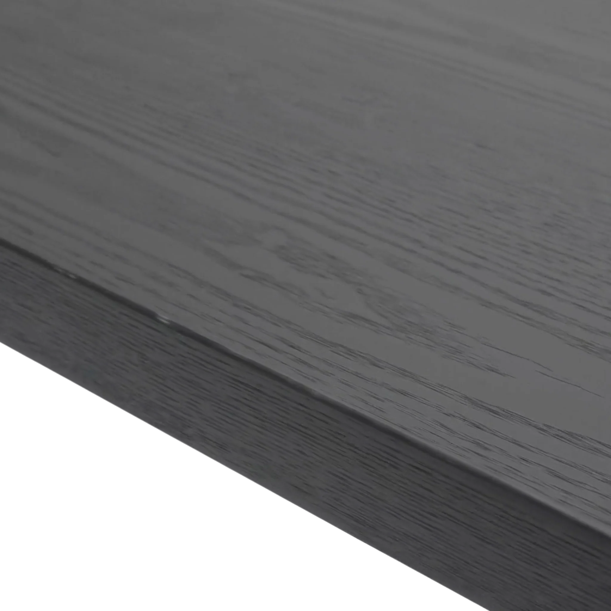 Cubano Rectangle Dining Table Black - 2.4m - Image 7