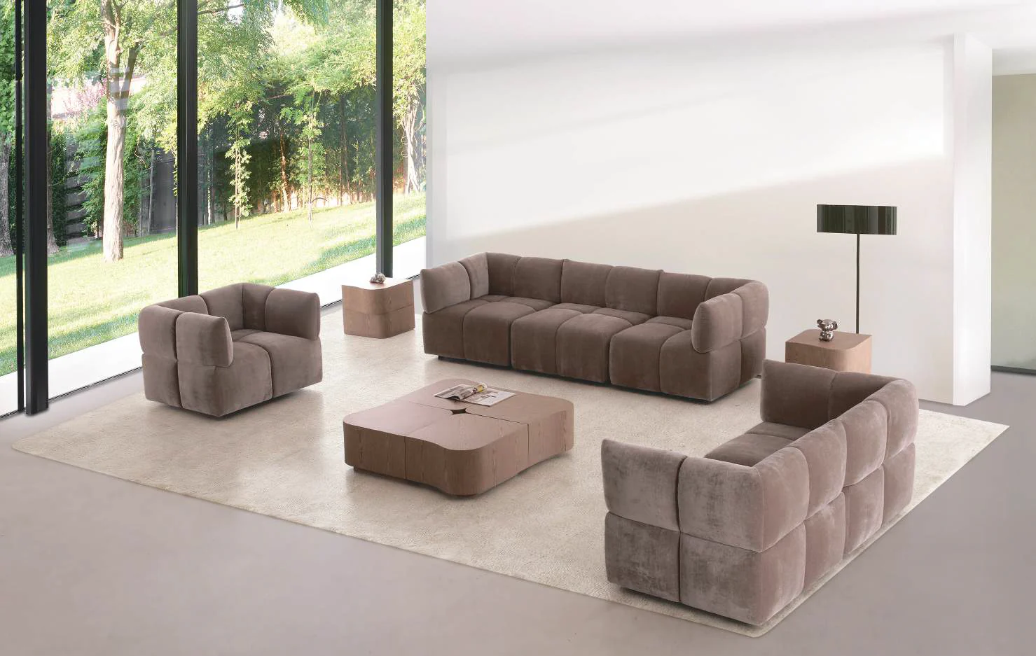 Giovanna 3 Seater Sofa - Image 3