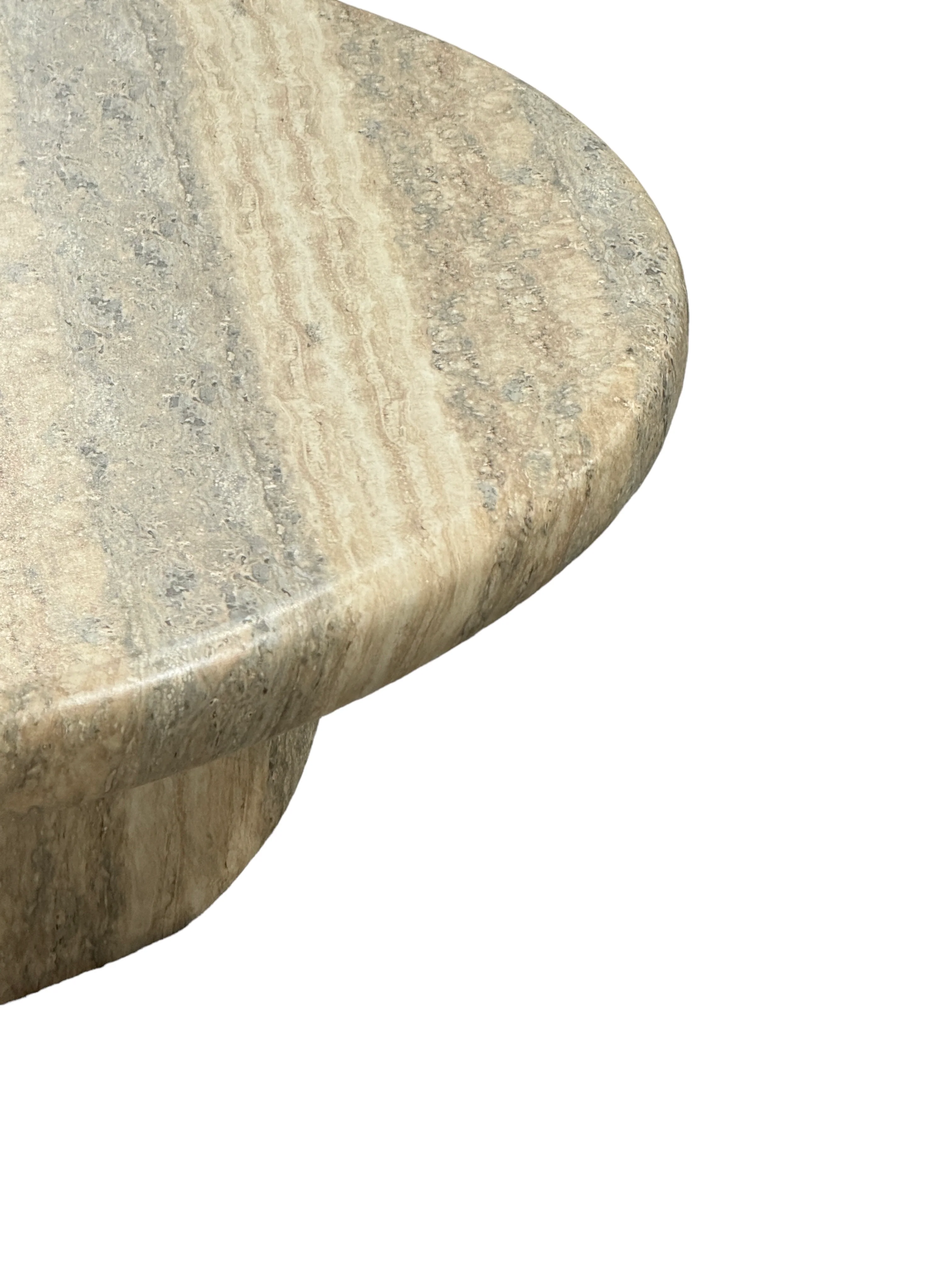 Italiano Coffee Table Travertine Finish - Image 10