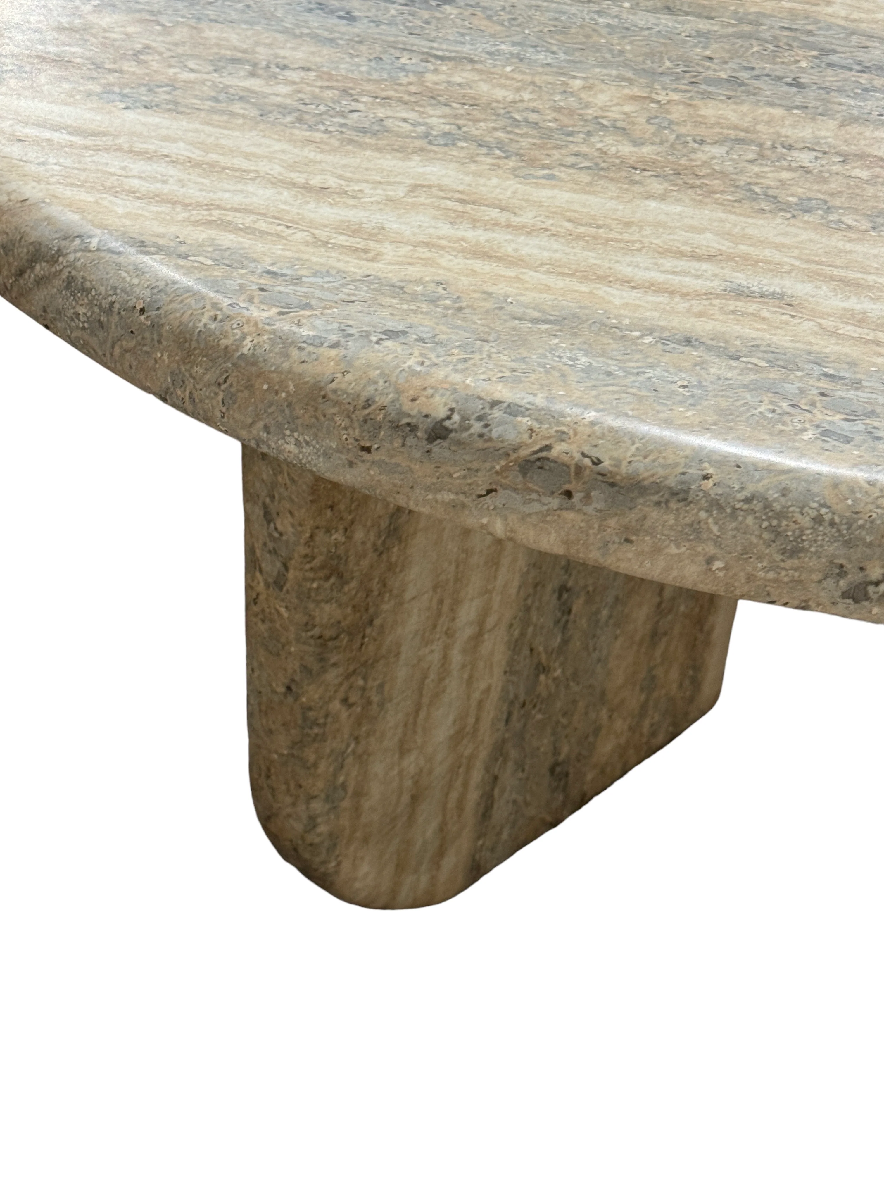 Italiano Coffee Table Travertine Finish - Image 14
