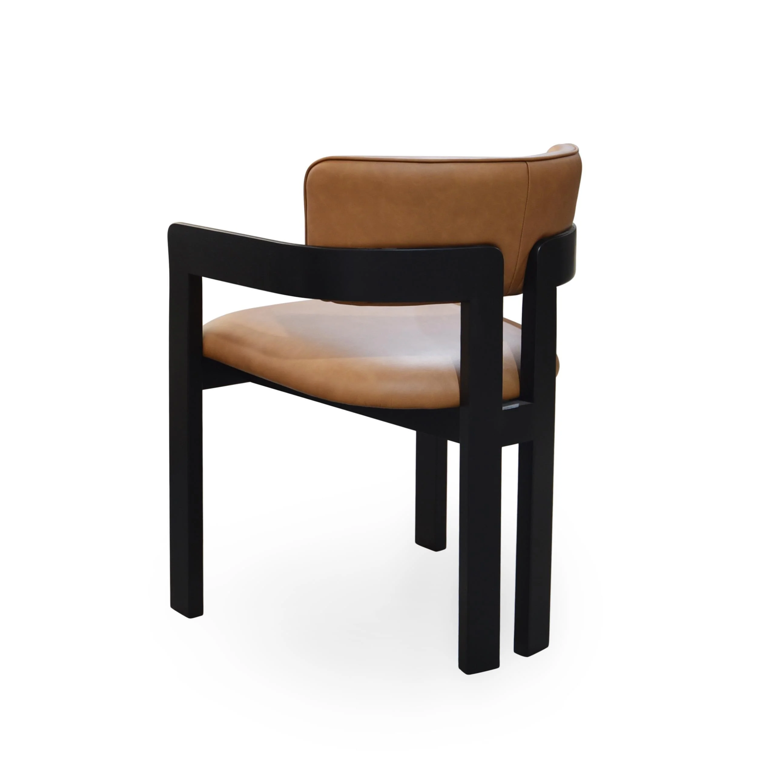 Maison Dining Chair Tan Leather - Image 4