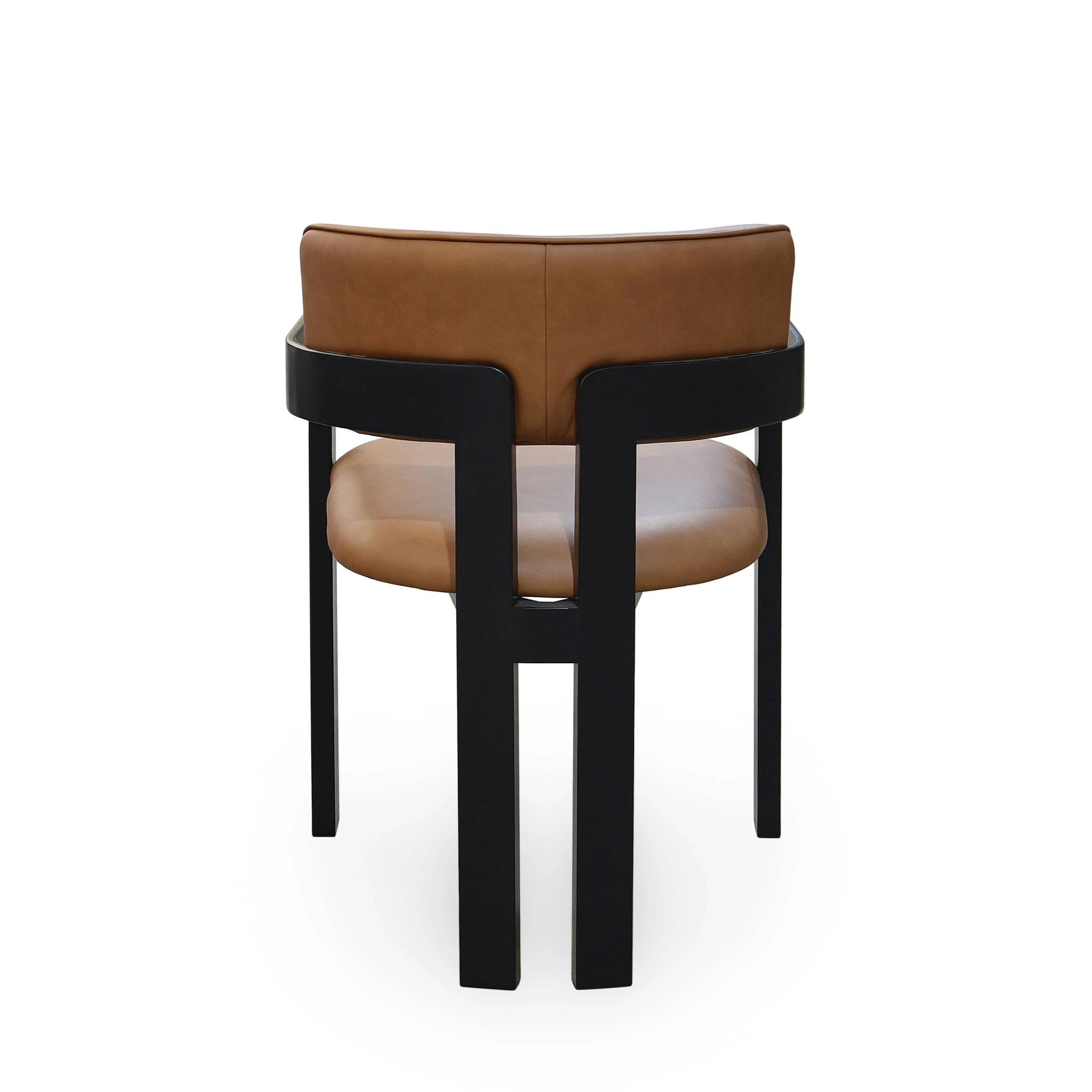 Maison Dining Chair Tan Leather - Image 5