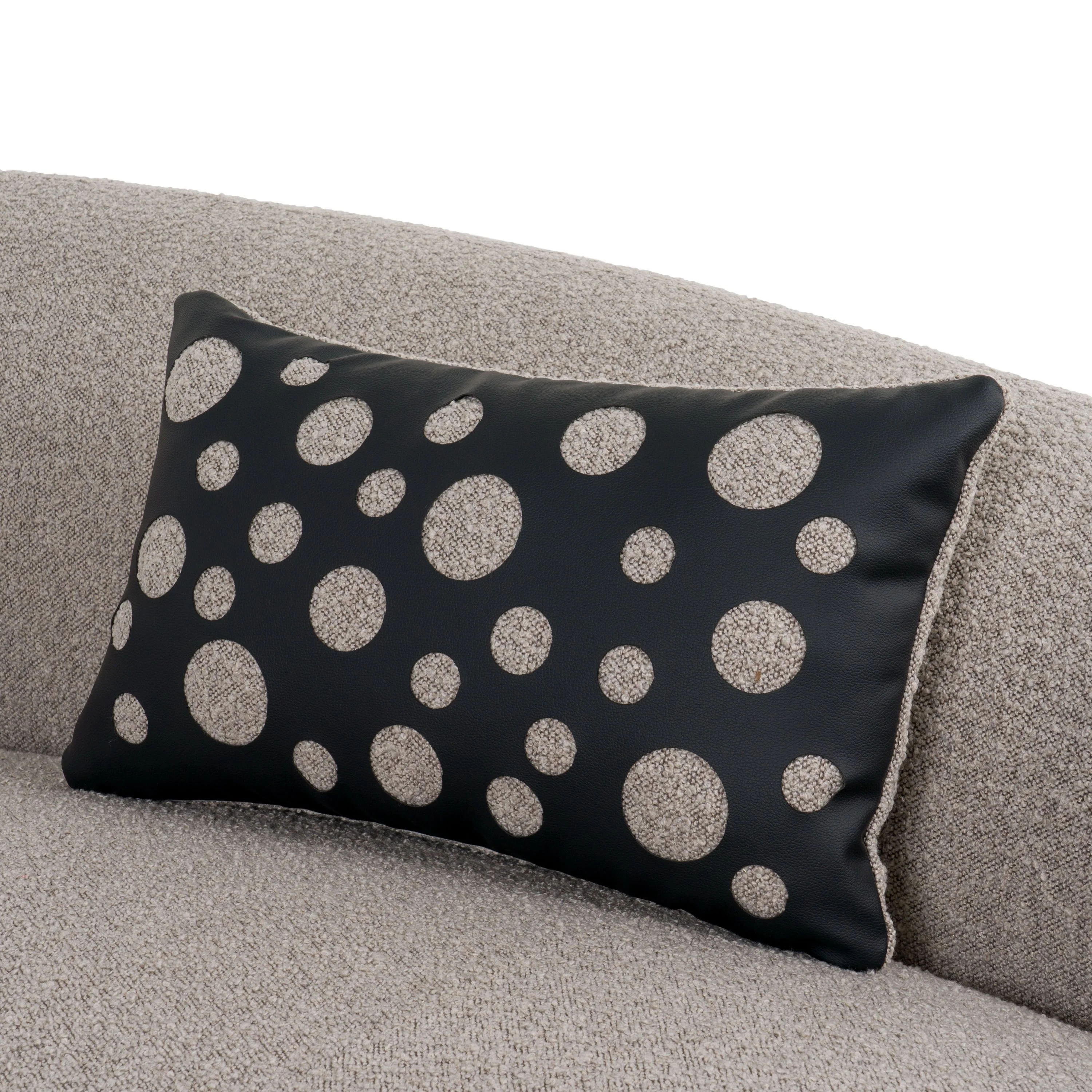 Mars Sofa Grey Boucle - Image 9