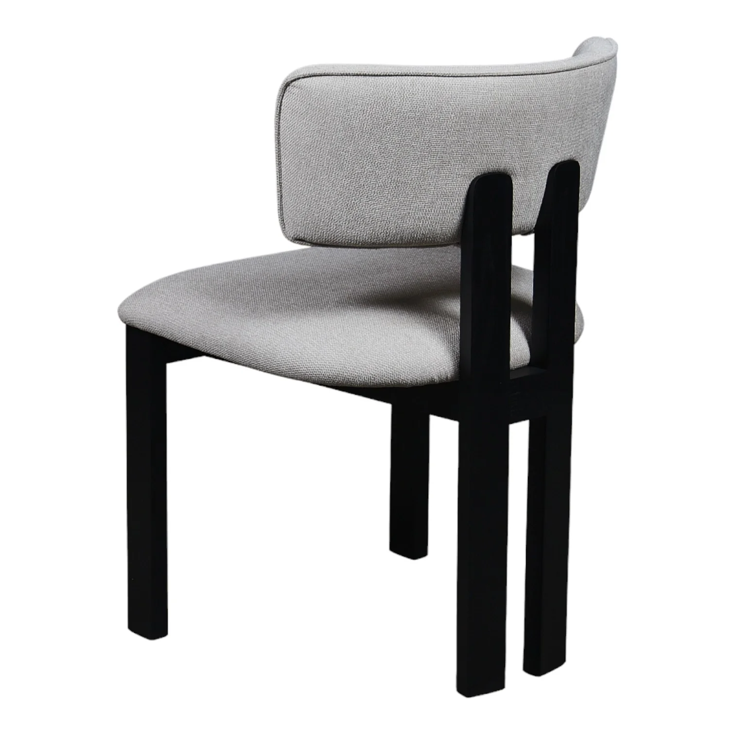 Modenese Dining Chair Light Grey - Image 3