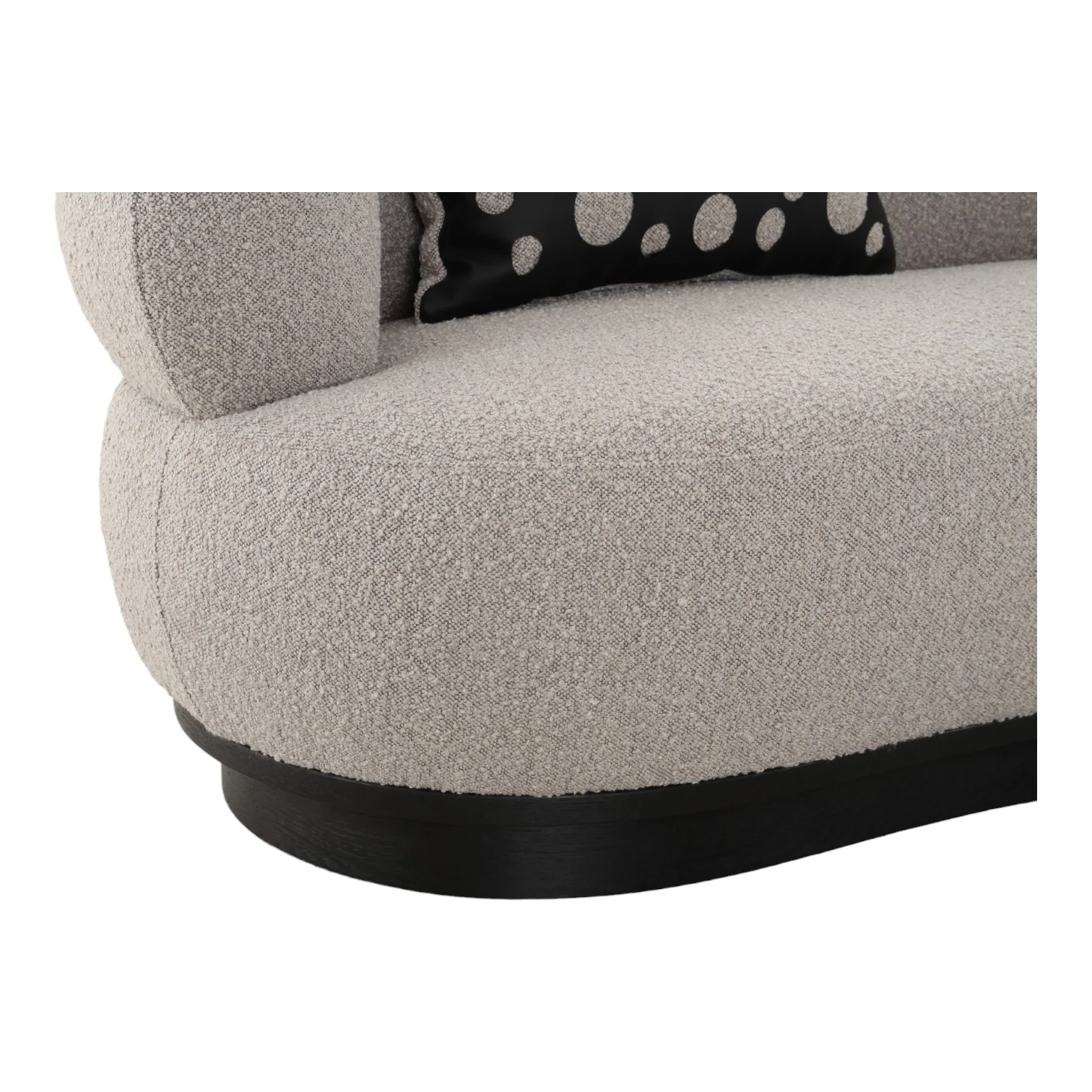 Neptune Sofa Grey Boucle - Image 11