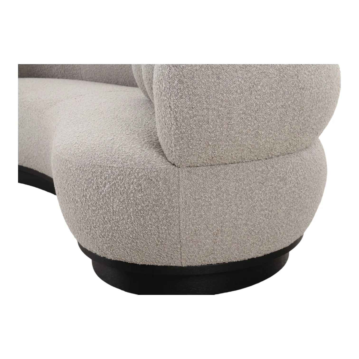 Neptune Sofa Grey Boucle - Image 4