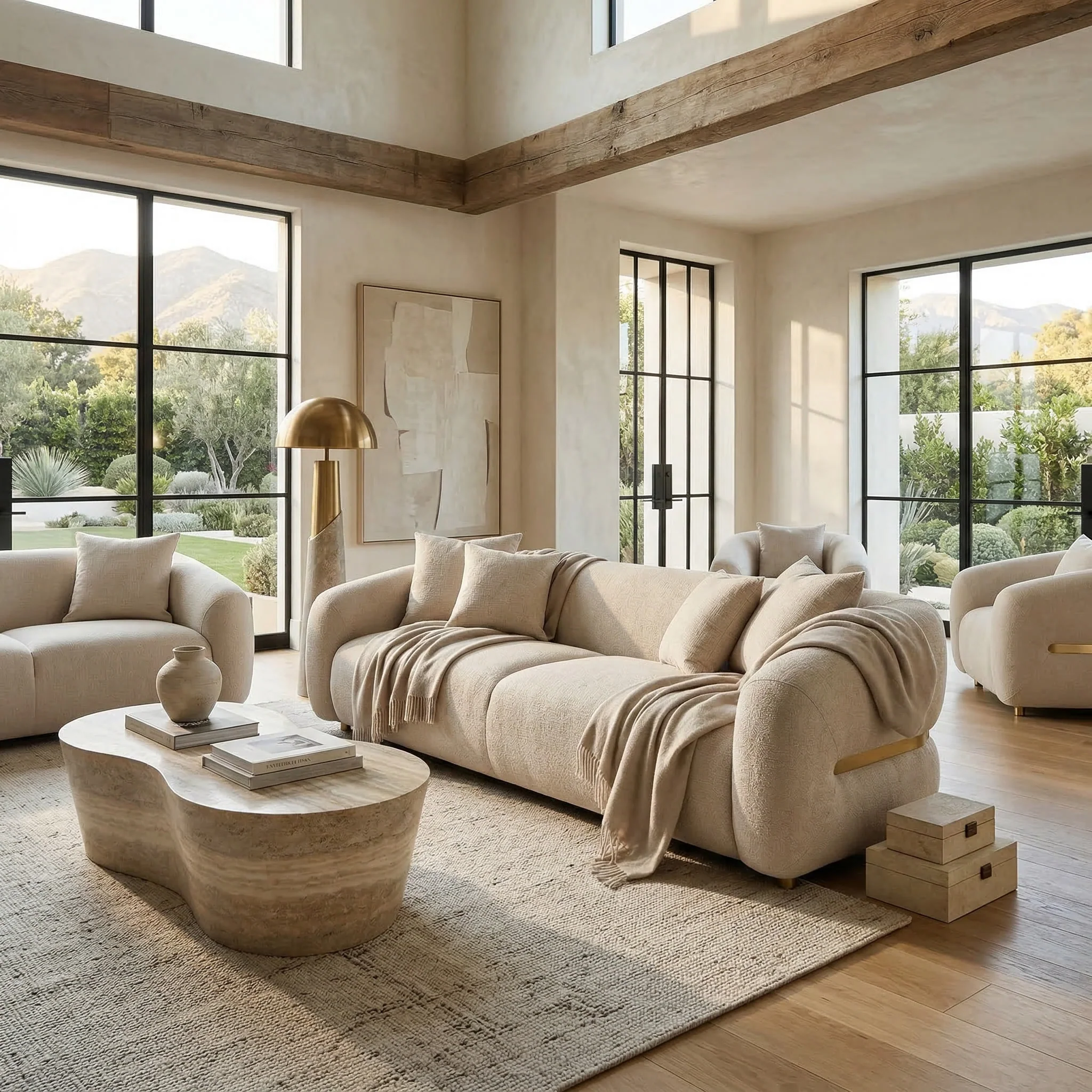 Petra 2 Seater Sofa - Image 3