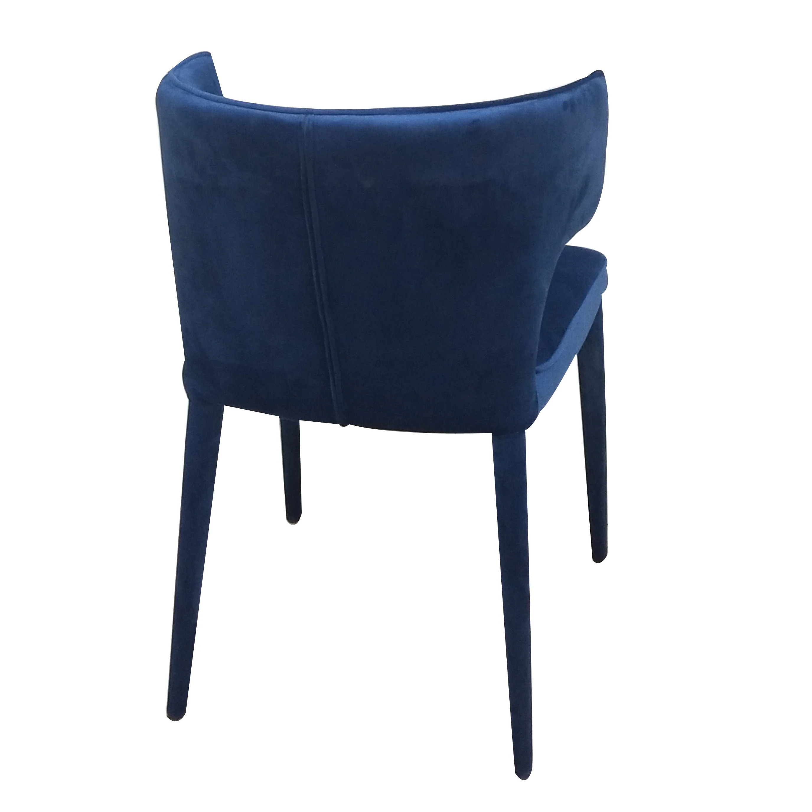 Portofino Dining Chair Navy Velvet - Image 5