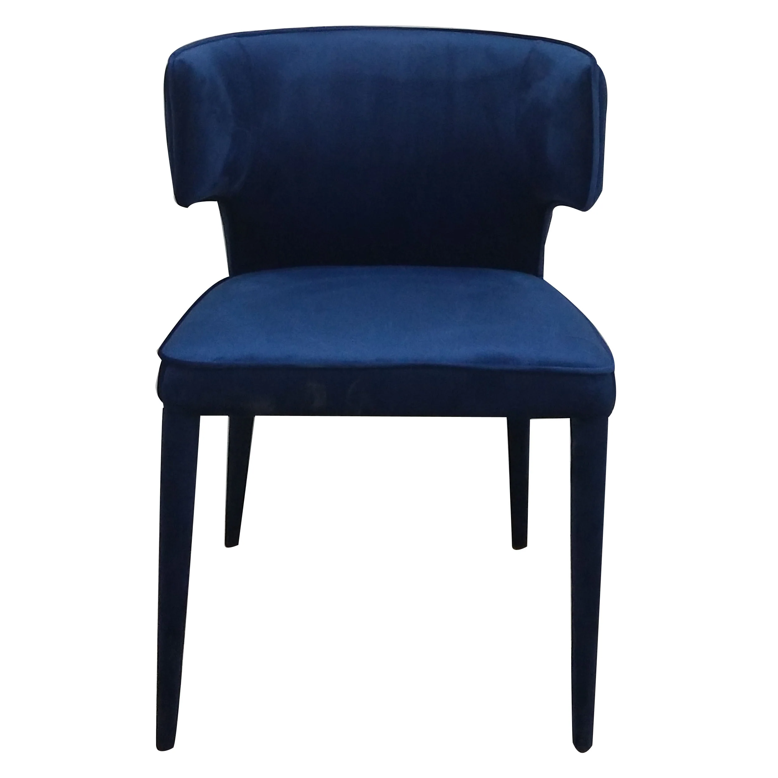 Portofino Dining Chair Navy Velvet - Image 6