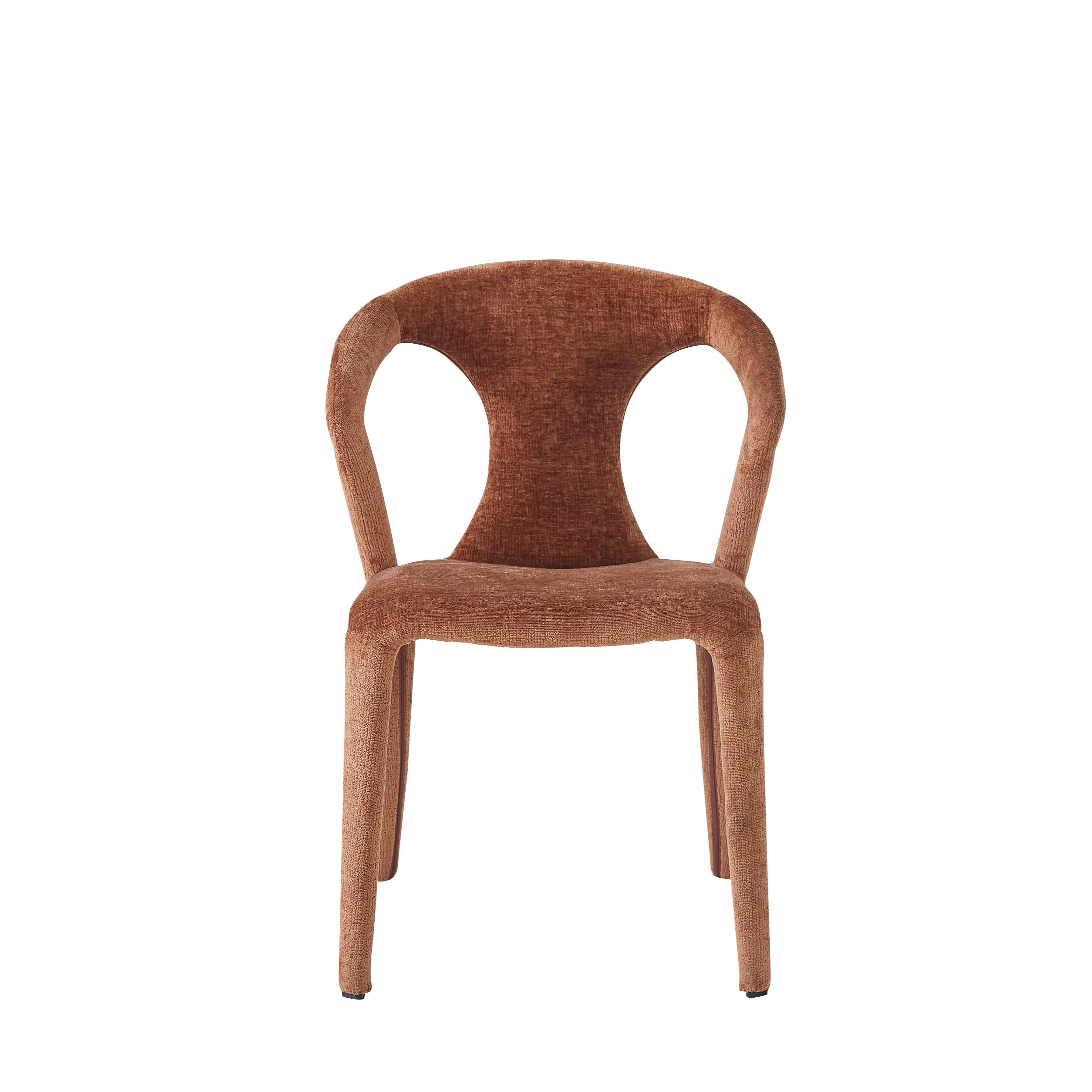 Profile Dining Chair Burnt Orange - Image 3