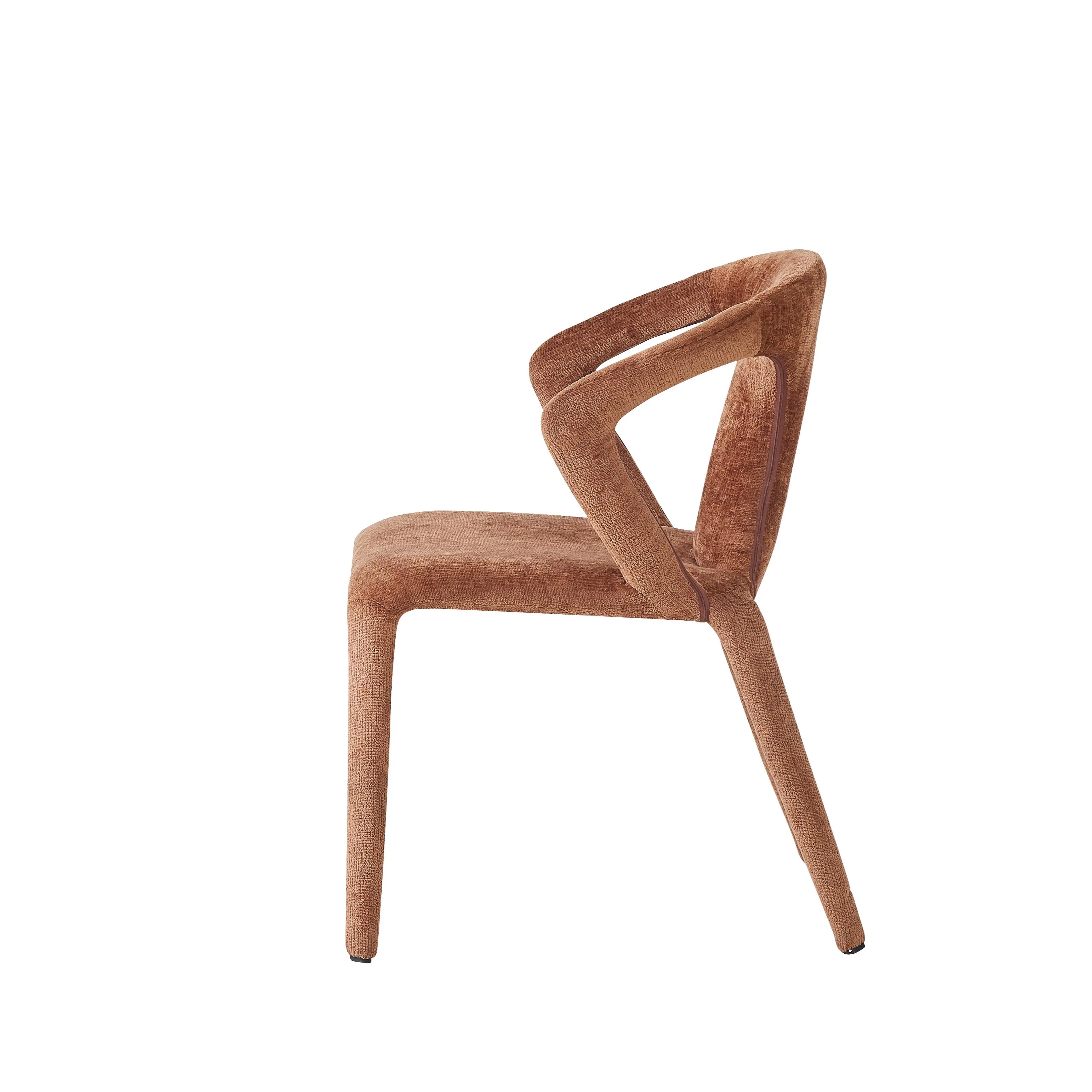 Profile Dining Chair Burnt Orange - Image 4