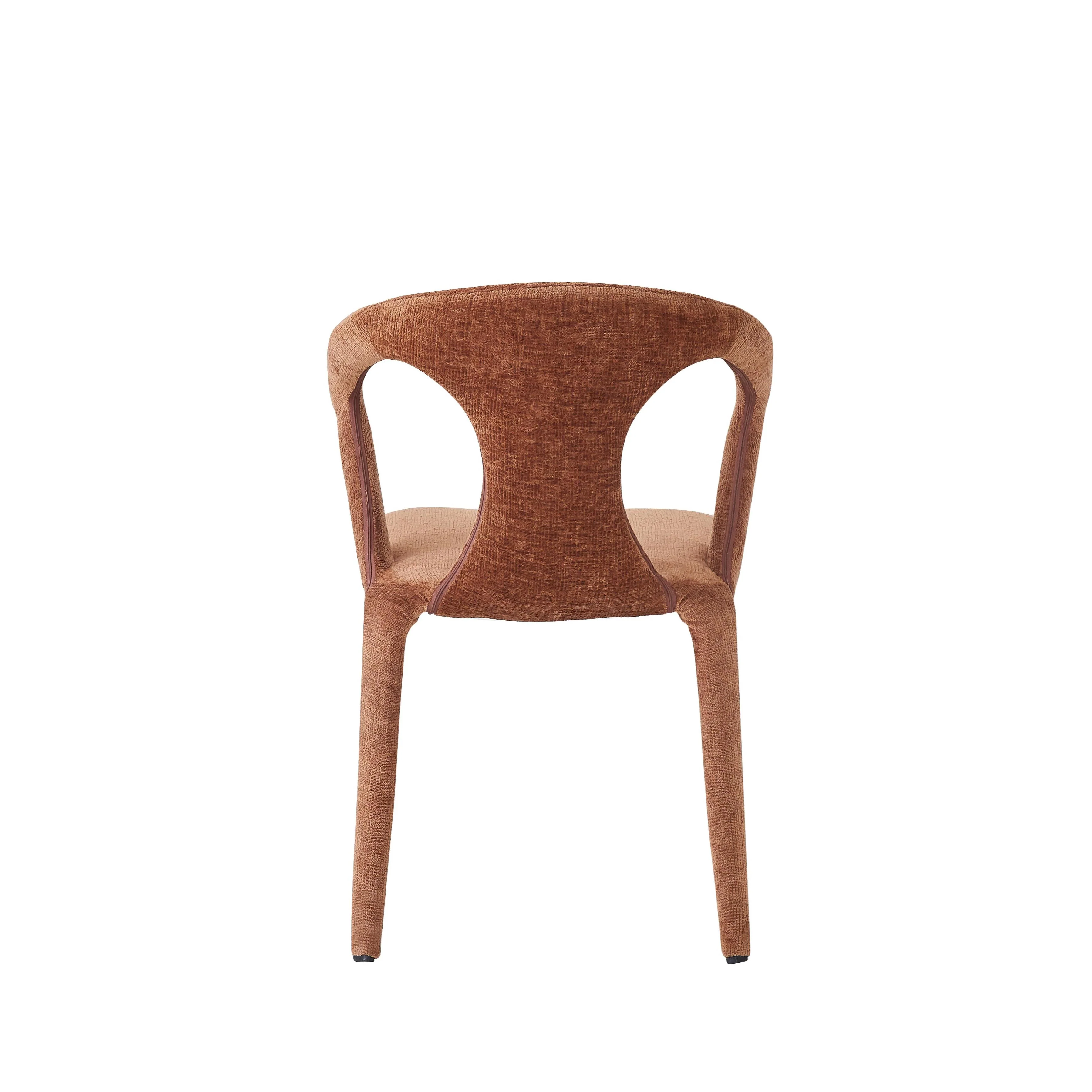 Profile Dining Chair Burnt Orange - Image 5