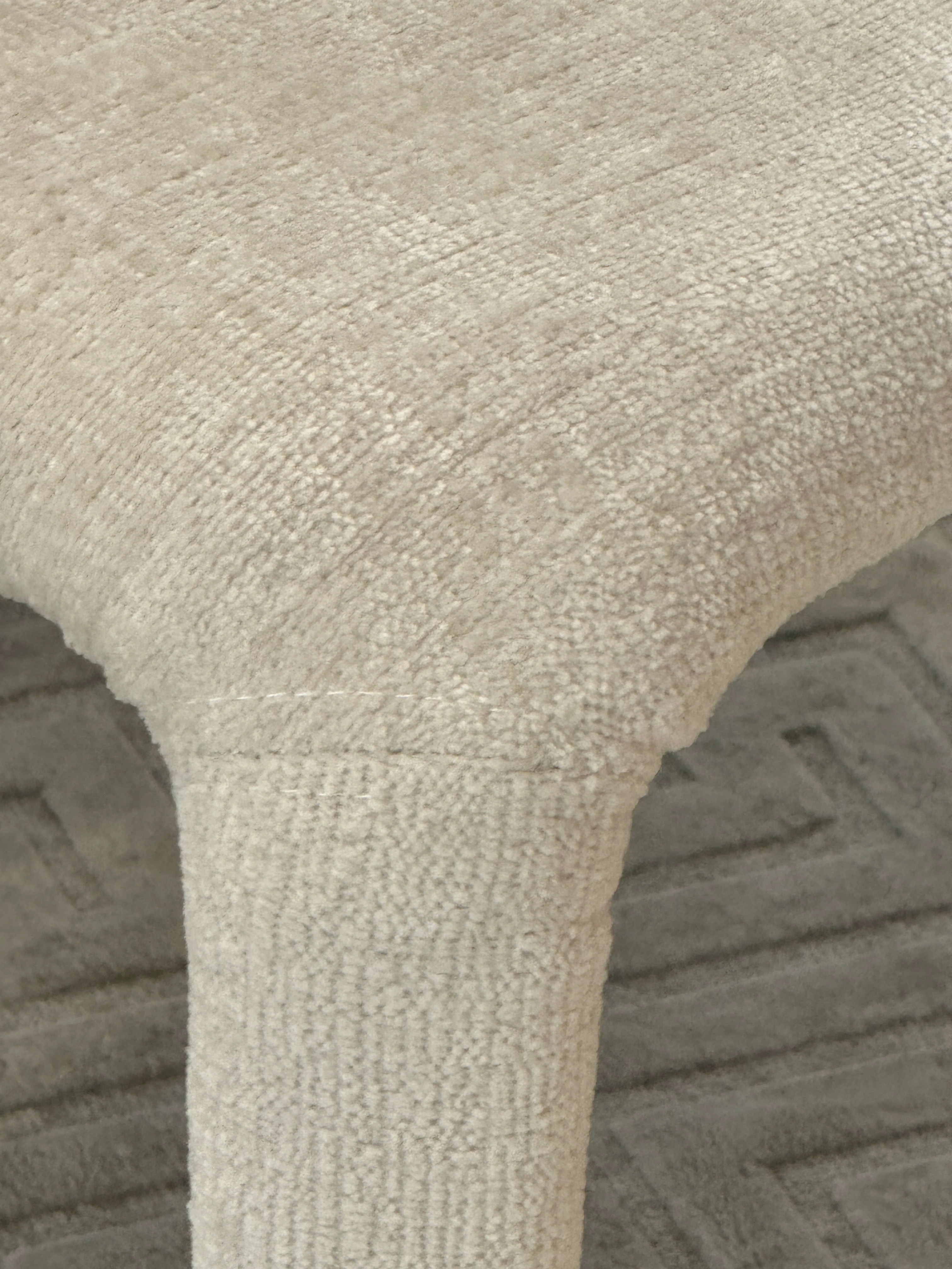 Profile Dining Chair Textured Beige - Image 12