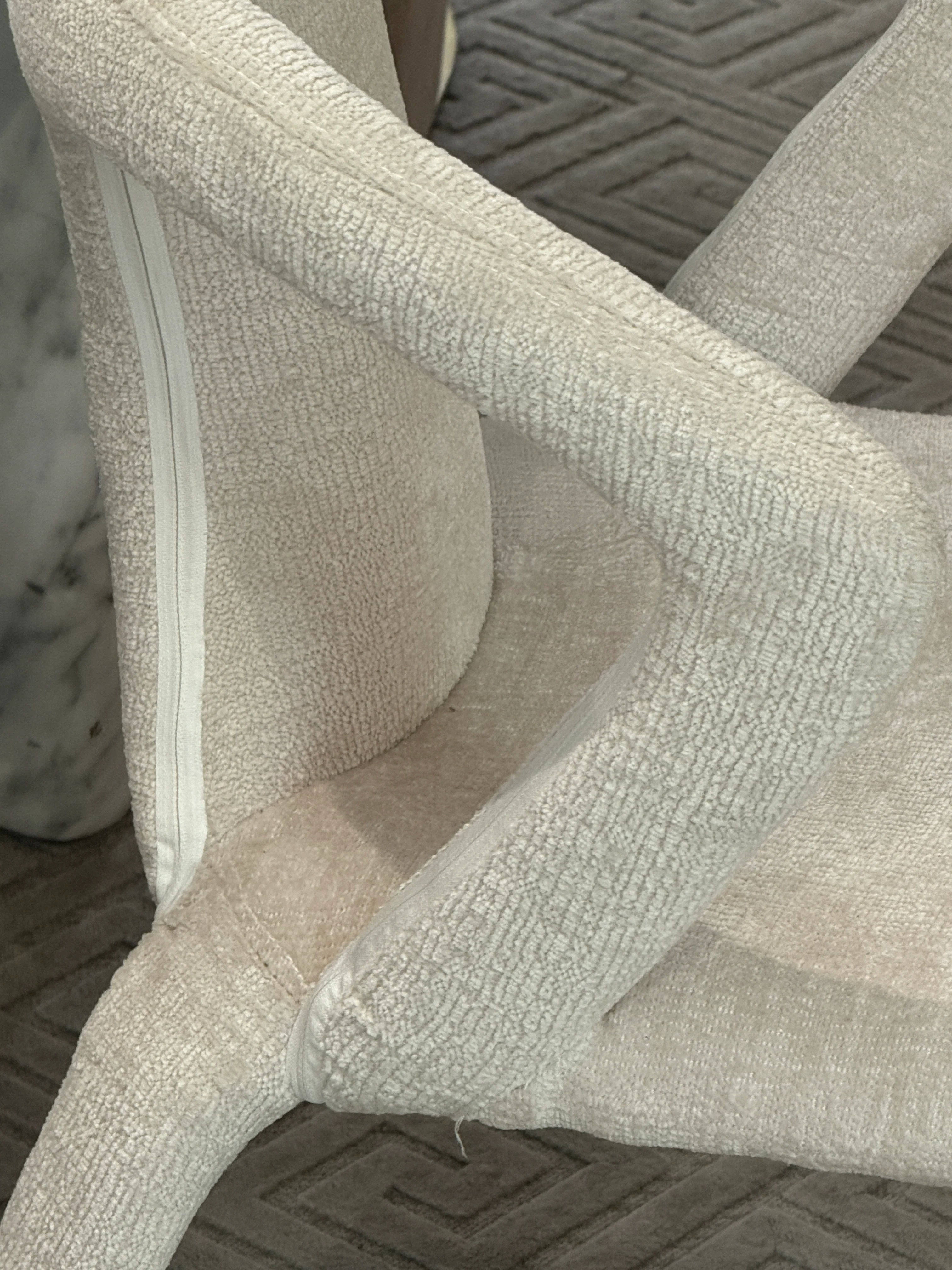 Profile Dining Chair Textured Beige - Image 13