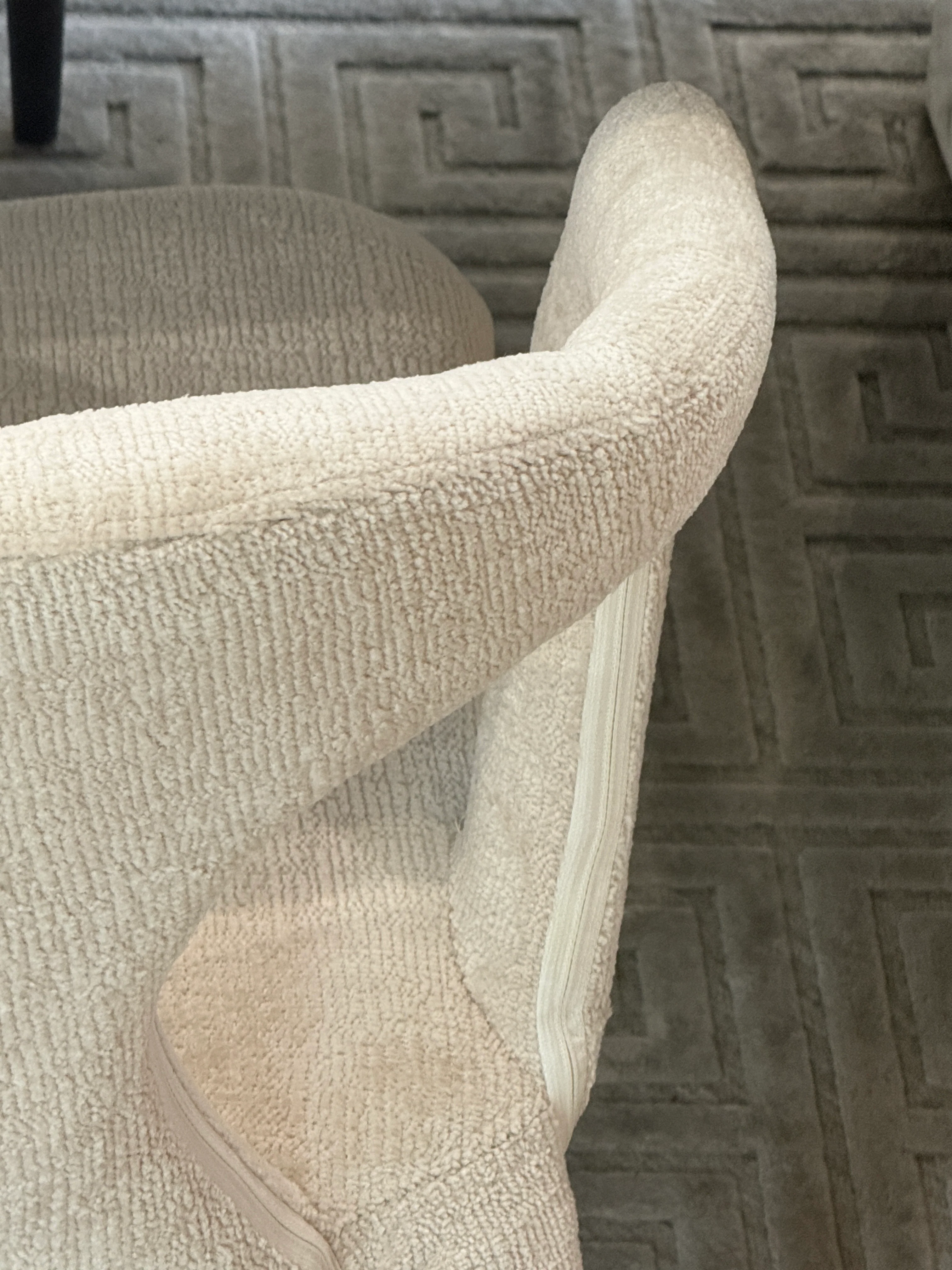 Profile Dining Chair Textured Beige - Image 16