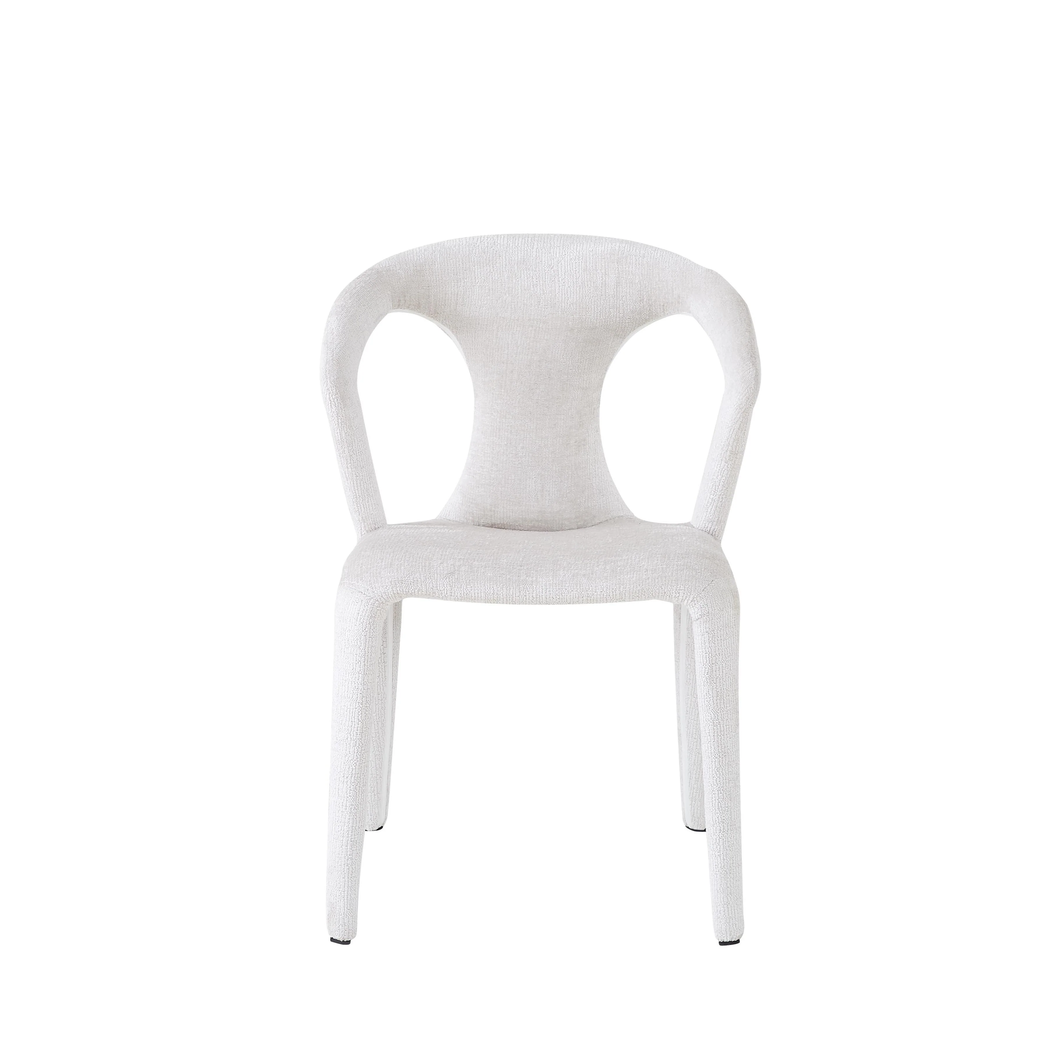 Profile Dining Chair Textured Beige - Image 3