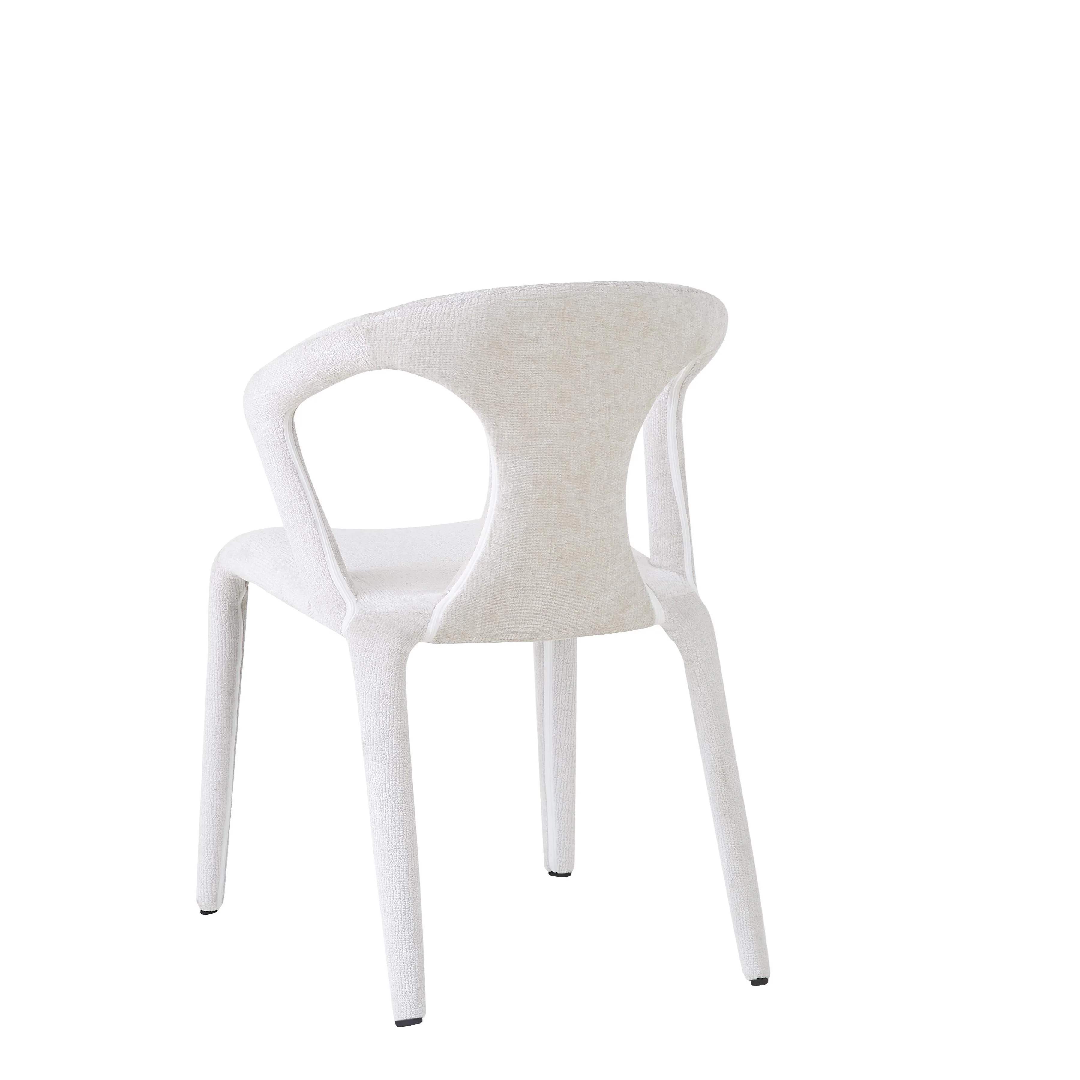 Profile Dining Chair Textured Beige - Image 4