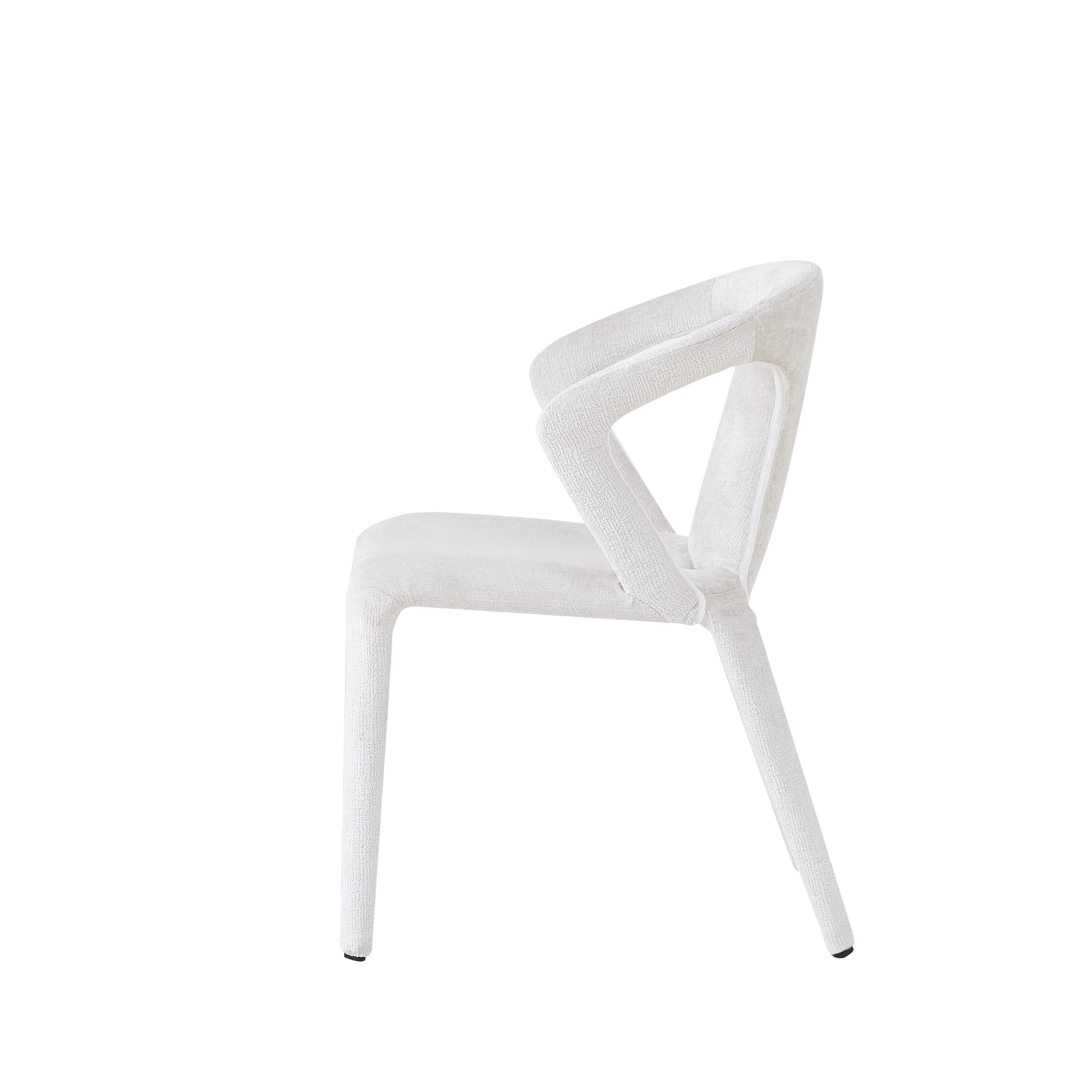 Profile Dining Chair Textured Beige - Image 5